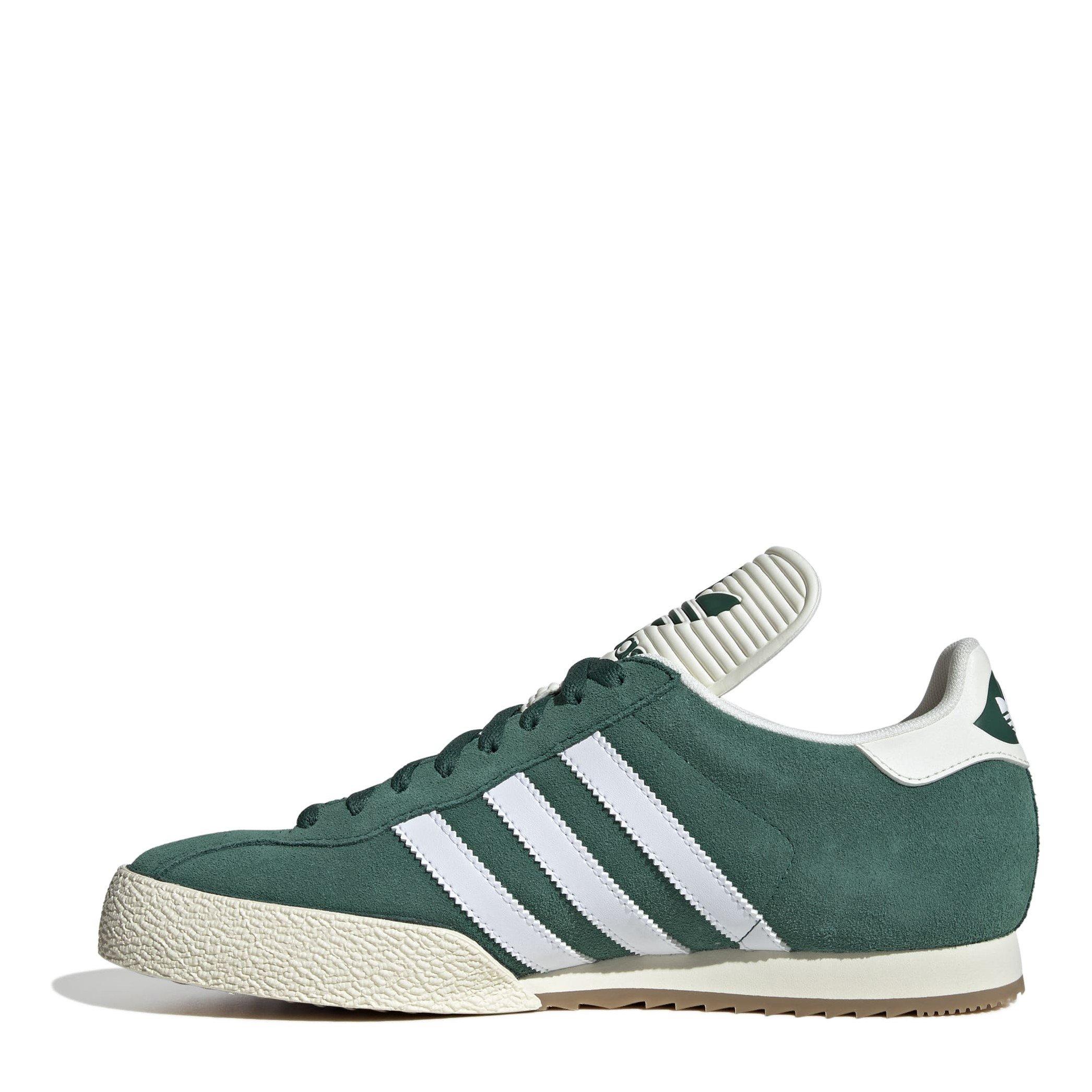 Green/White - adidas - Samba Super Suede Trainers Junior Boys - 2