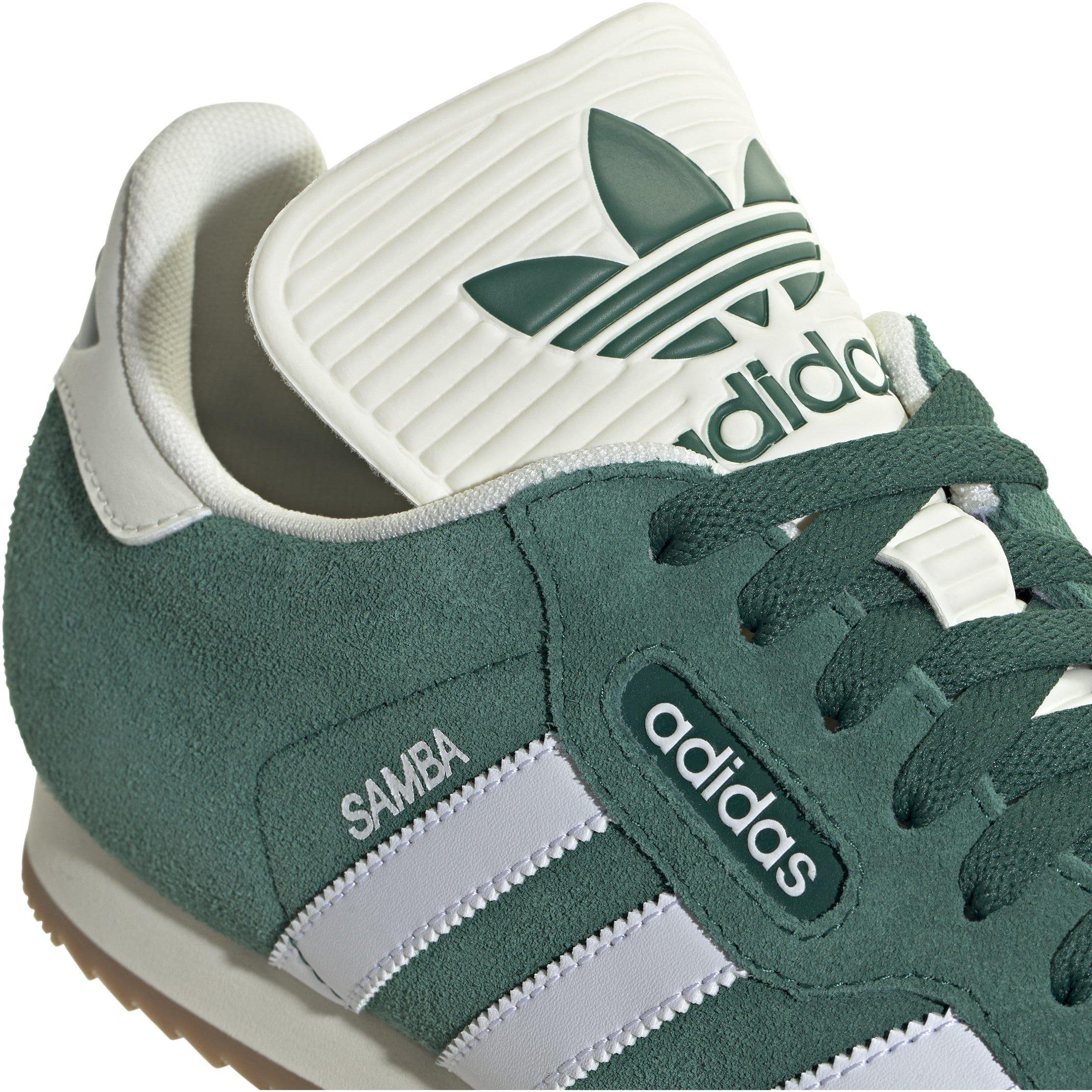 Green/White - adidas - Samba Super Suede Trainers Junior Boys - 8