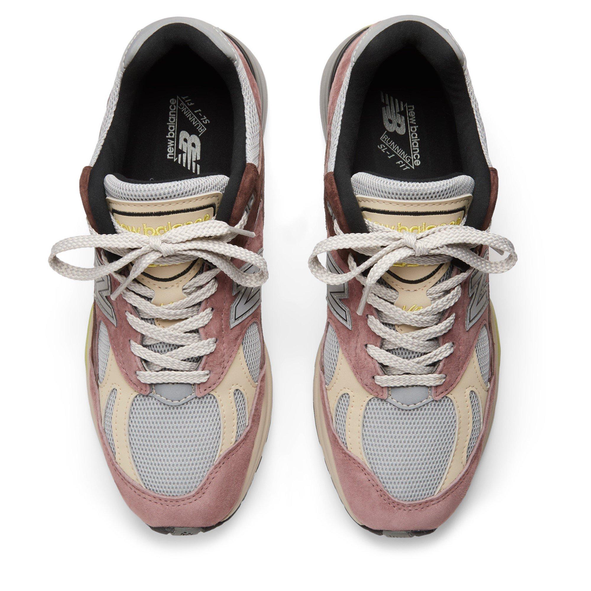 Rosewood - New Balance - 991v2 Trainers Juniors - 3