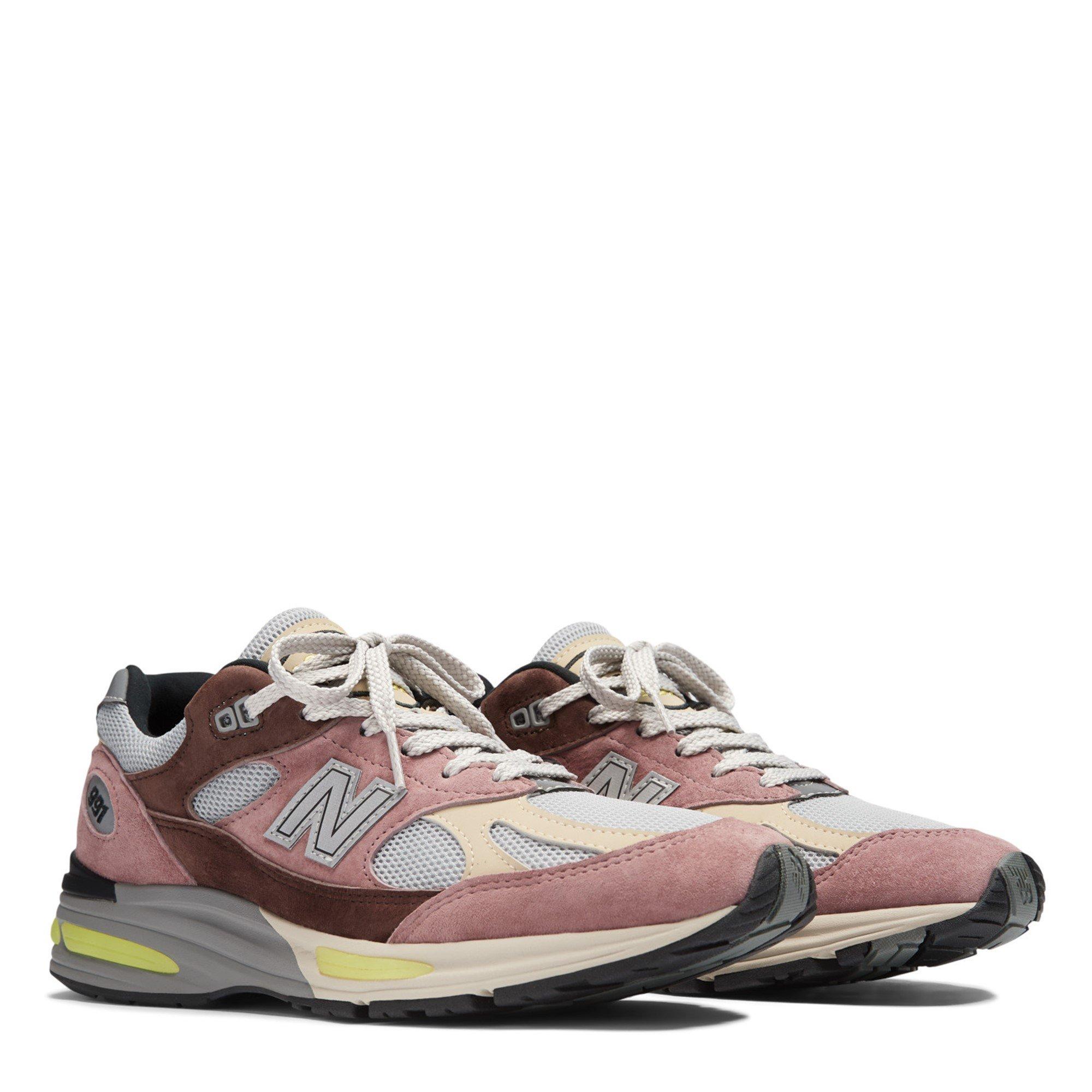 Rosewood - New Balance - 991v2 Trainers Juniors - 4