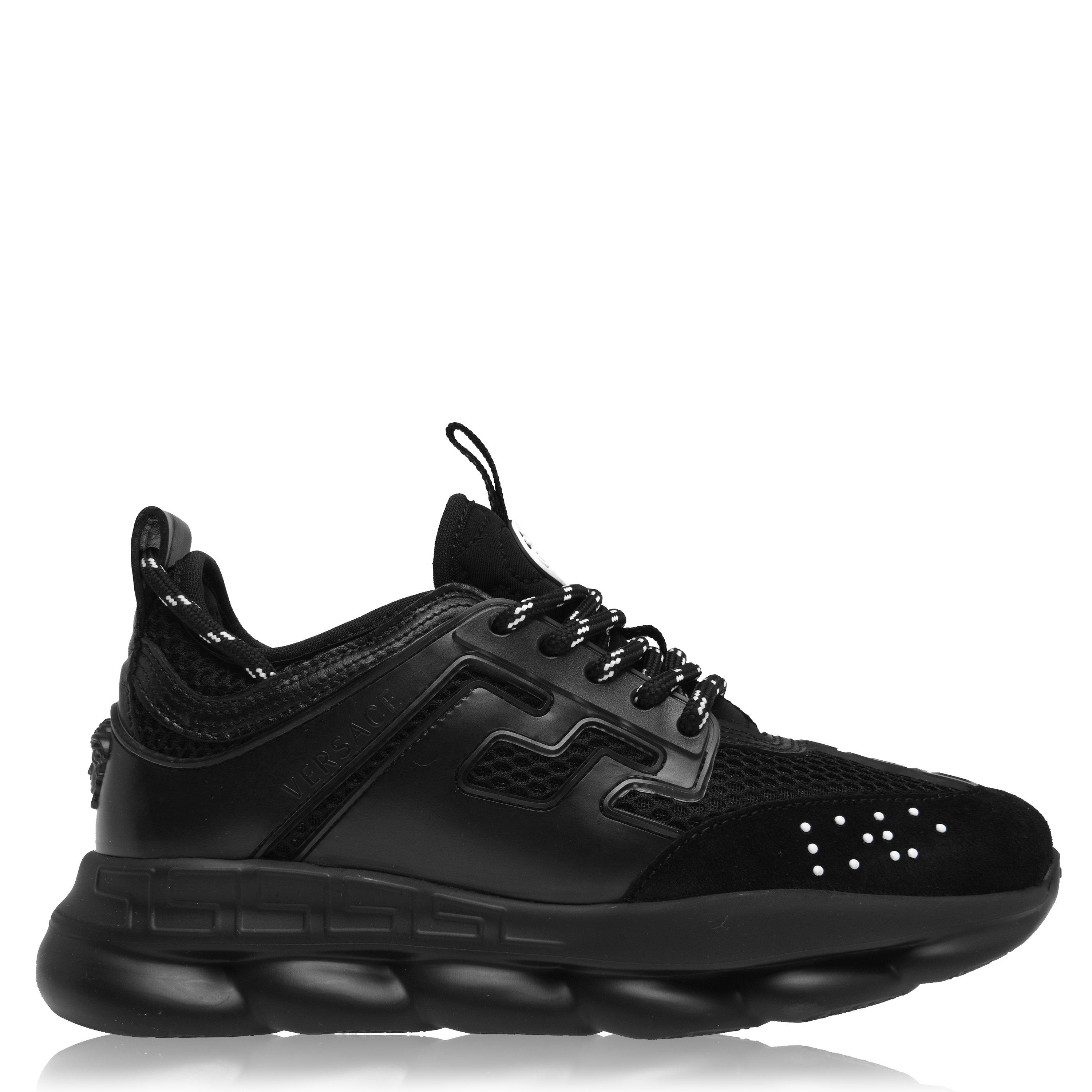 Black YA03 - Versace - Chain Reaction Trainers - 1