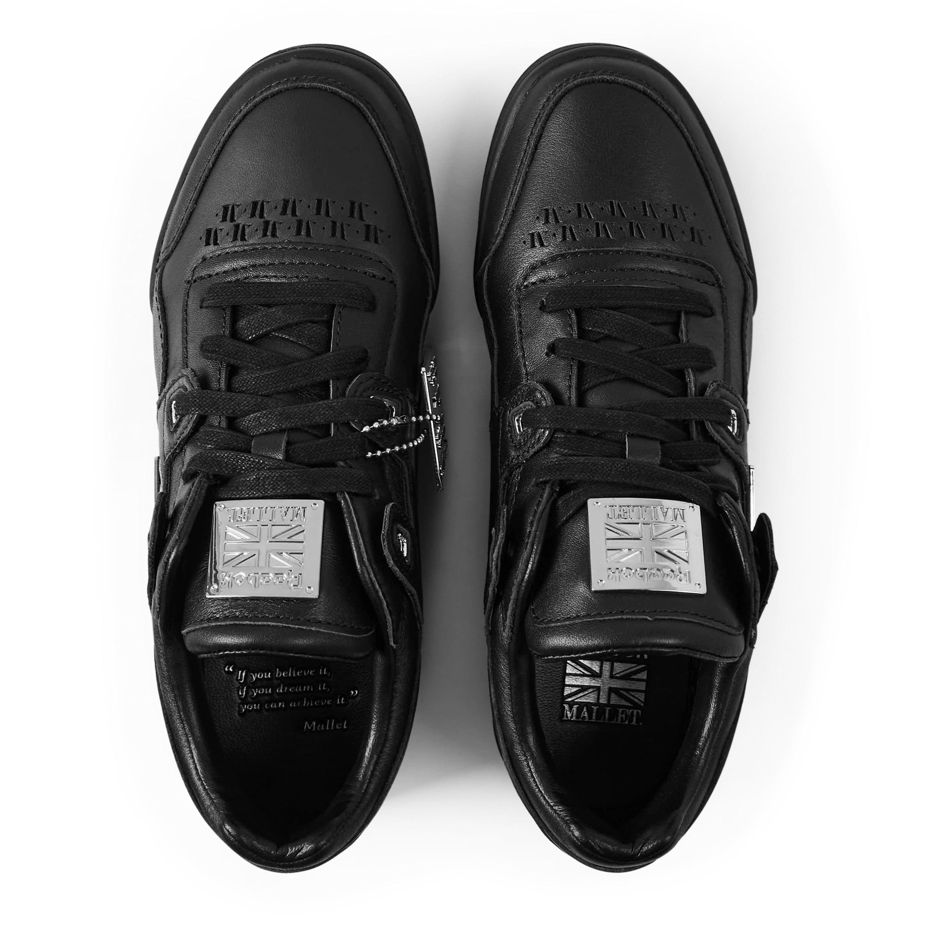 Black - Mallet - Unisex Kids' Low-Top Trainers - 4