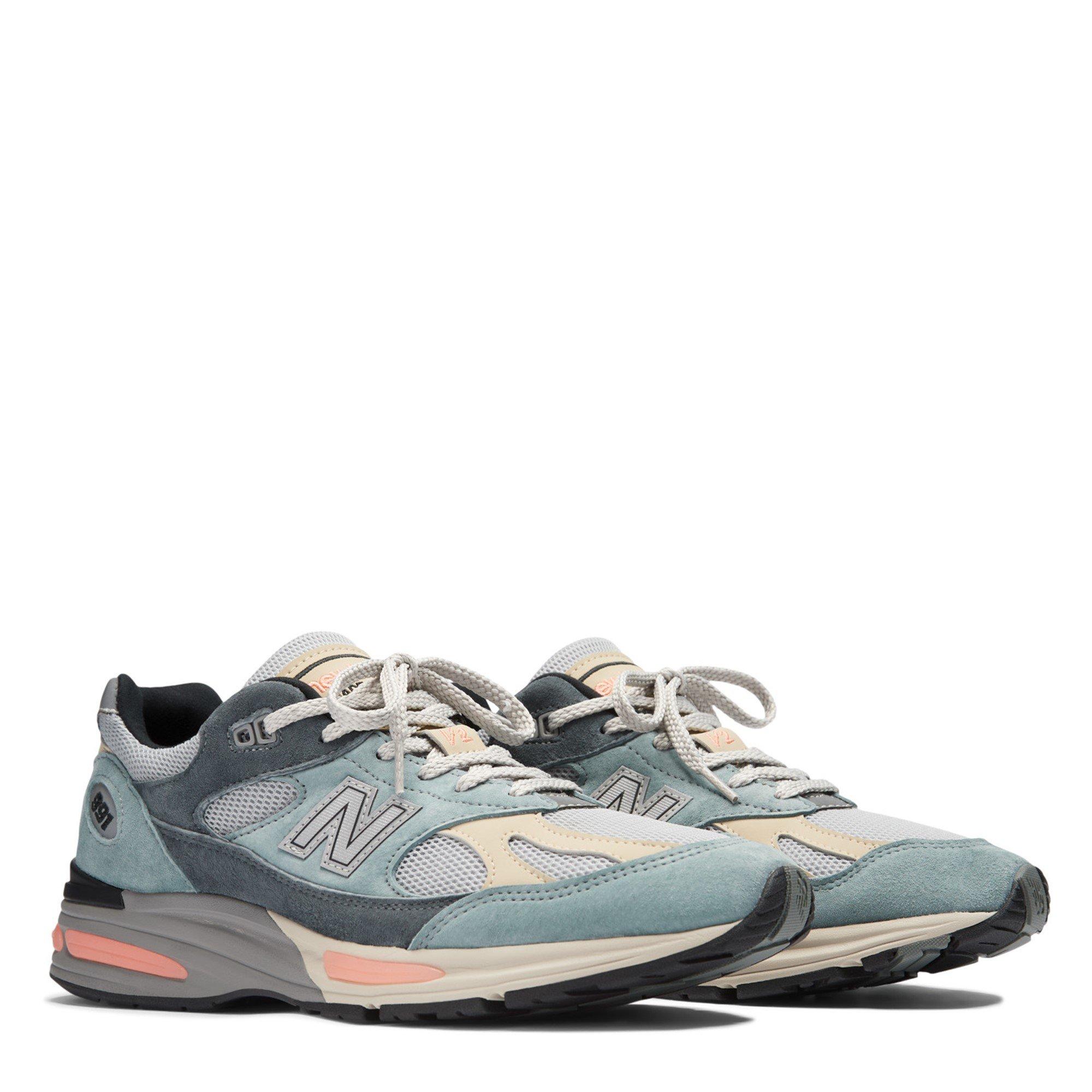 Silver Blue - New Balance - 991S Shoes Juniors - 4