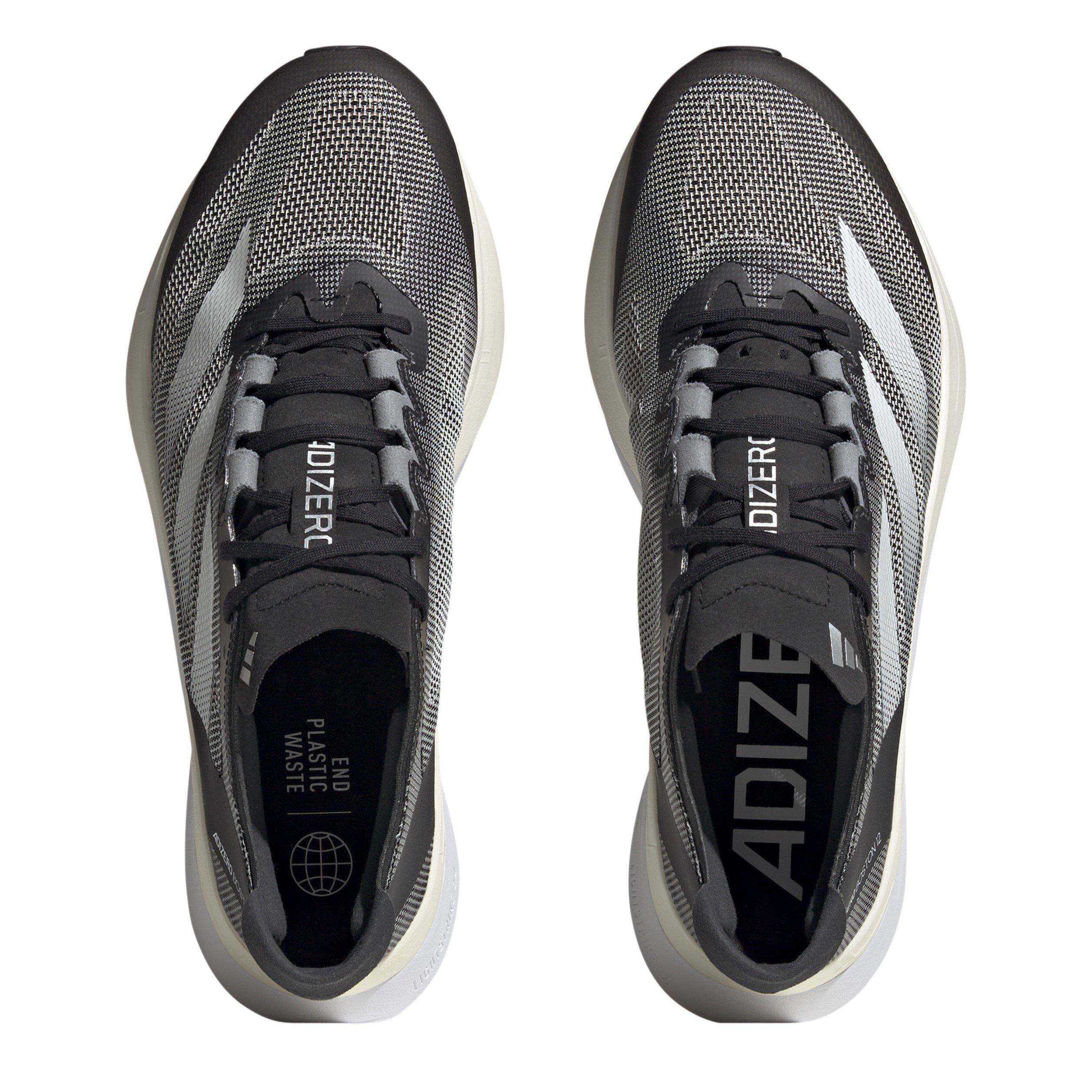 black/white - adidas - Adizero Boston 12 Low-Top Trainers Juniors - 5