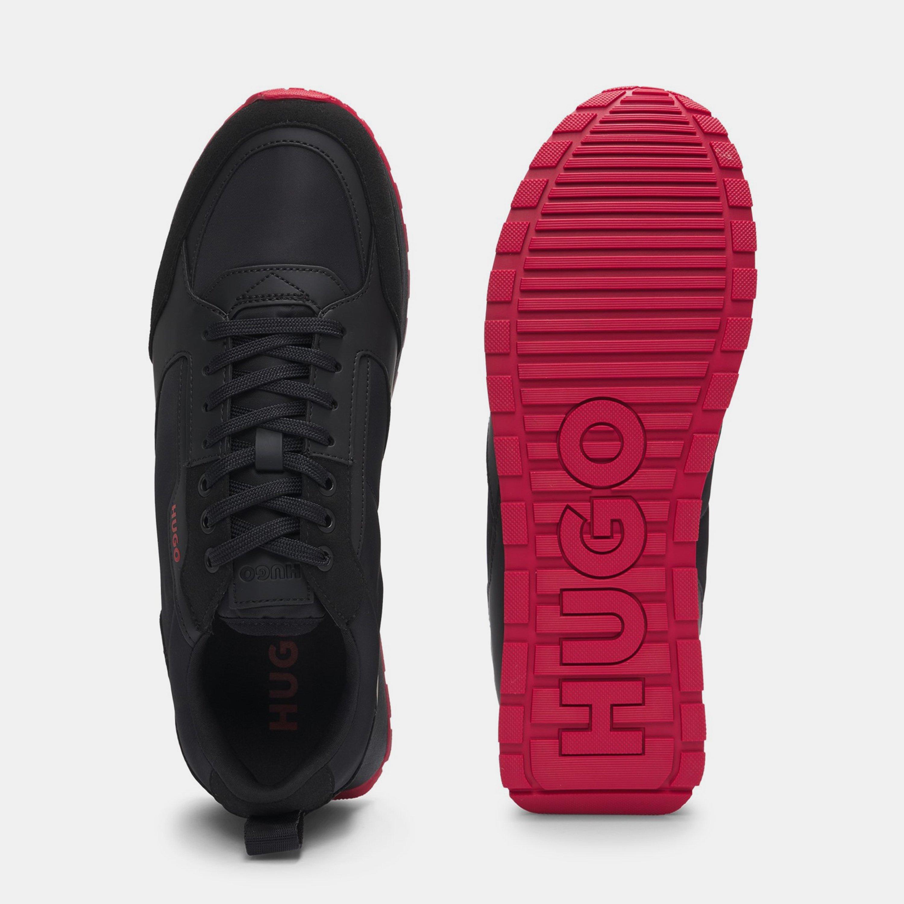 Negro/Rojo - Hugo - Icelin_Runn_pumf_N 10266583 01 - 5