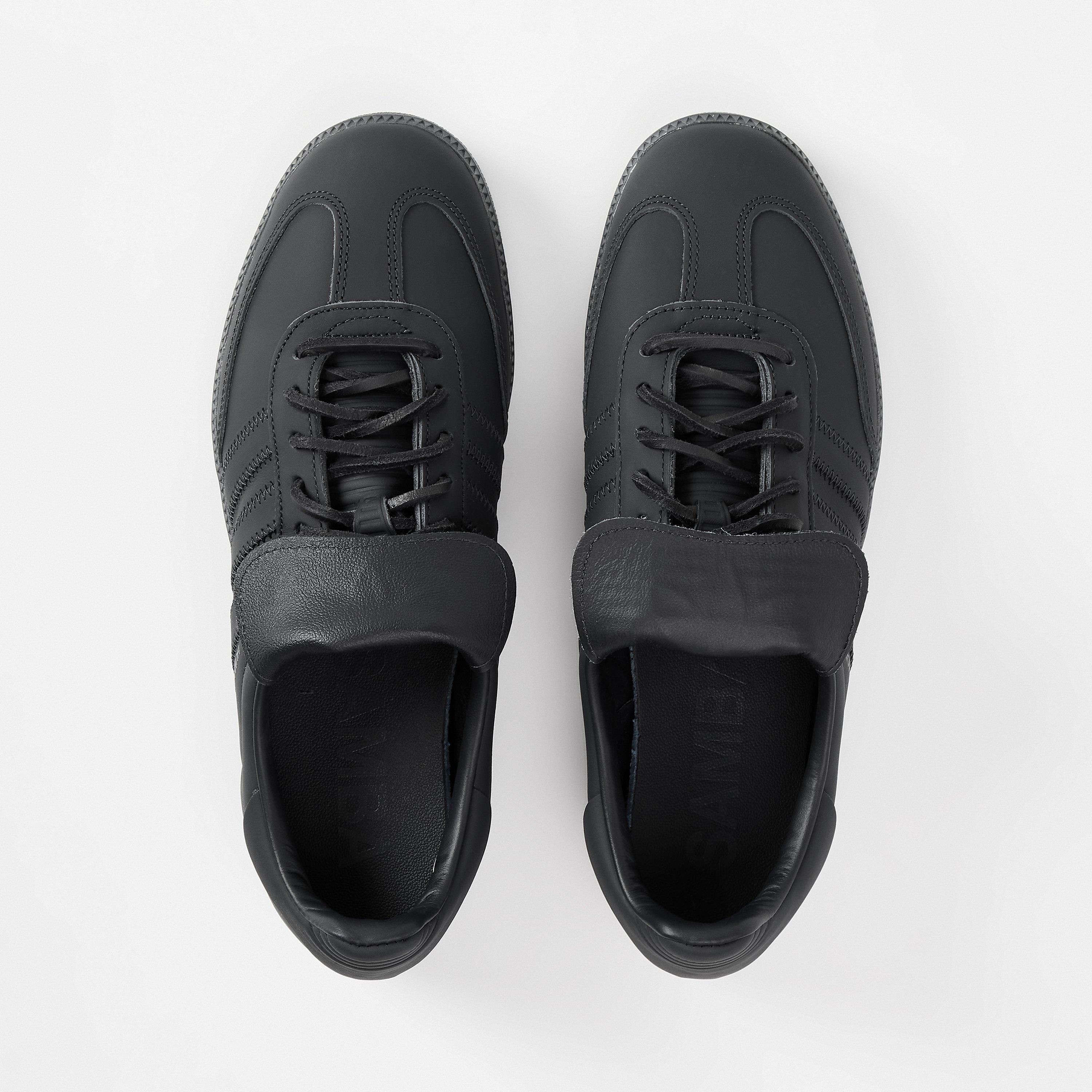 Charcoal - adidas Originals - Samba Low-Top Trainers - 4