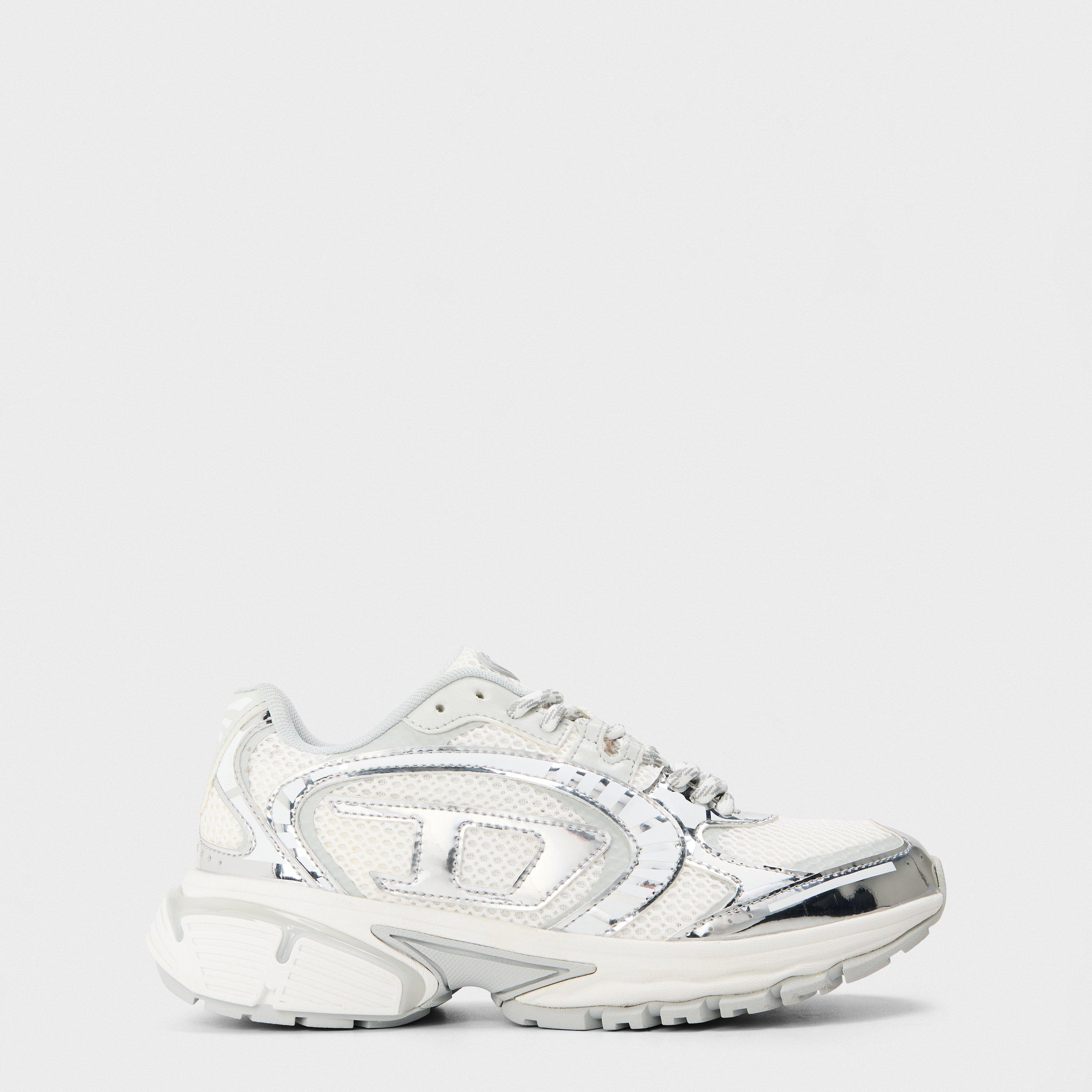 White Slv HA654 - Diesel - Unisex Kids' Cushioned Runners - 1