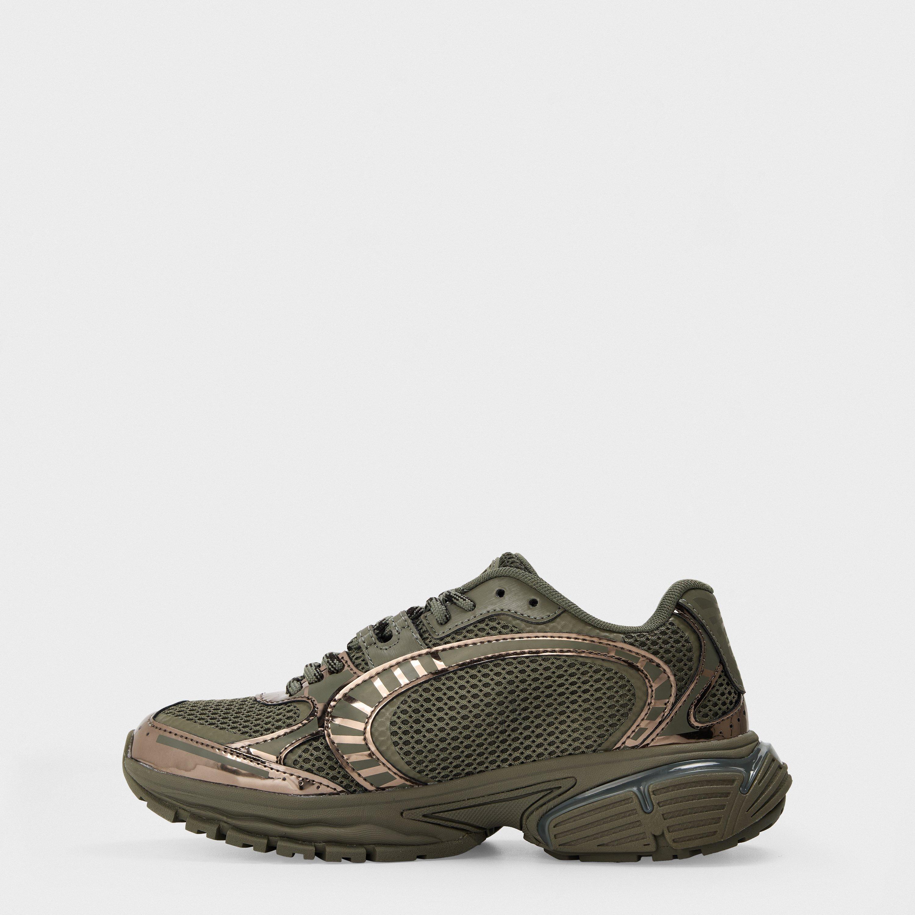 Khaki Cop T7519 - Diesel - Unisex Kids' Cushioned Runners - 2