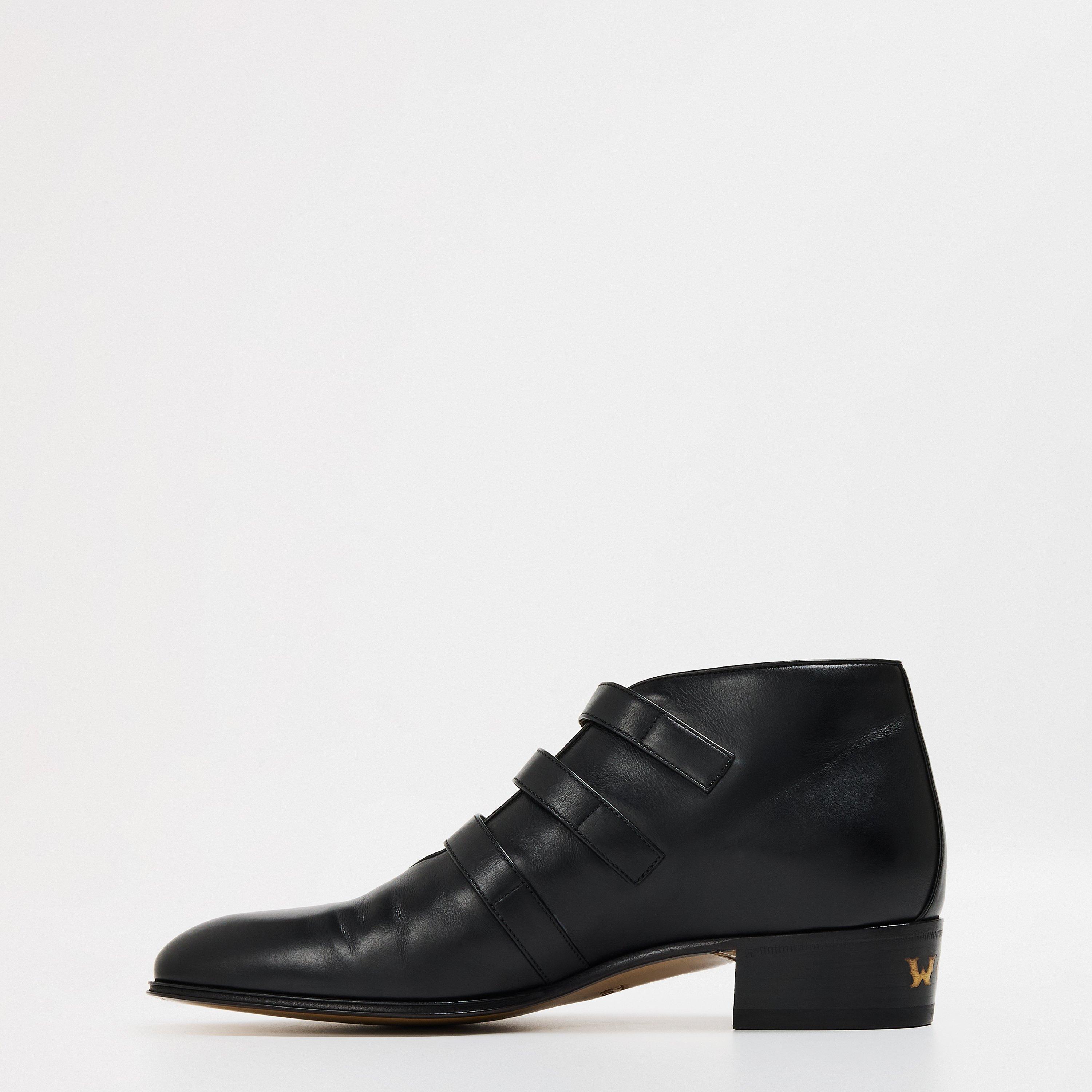 Black - Gucci - Kids Heeled Ankle Boots - 2