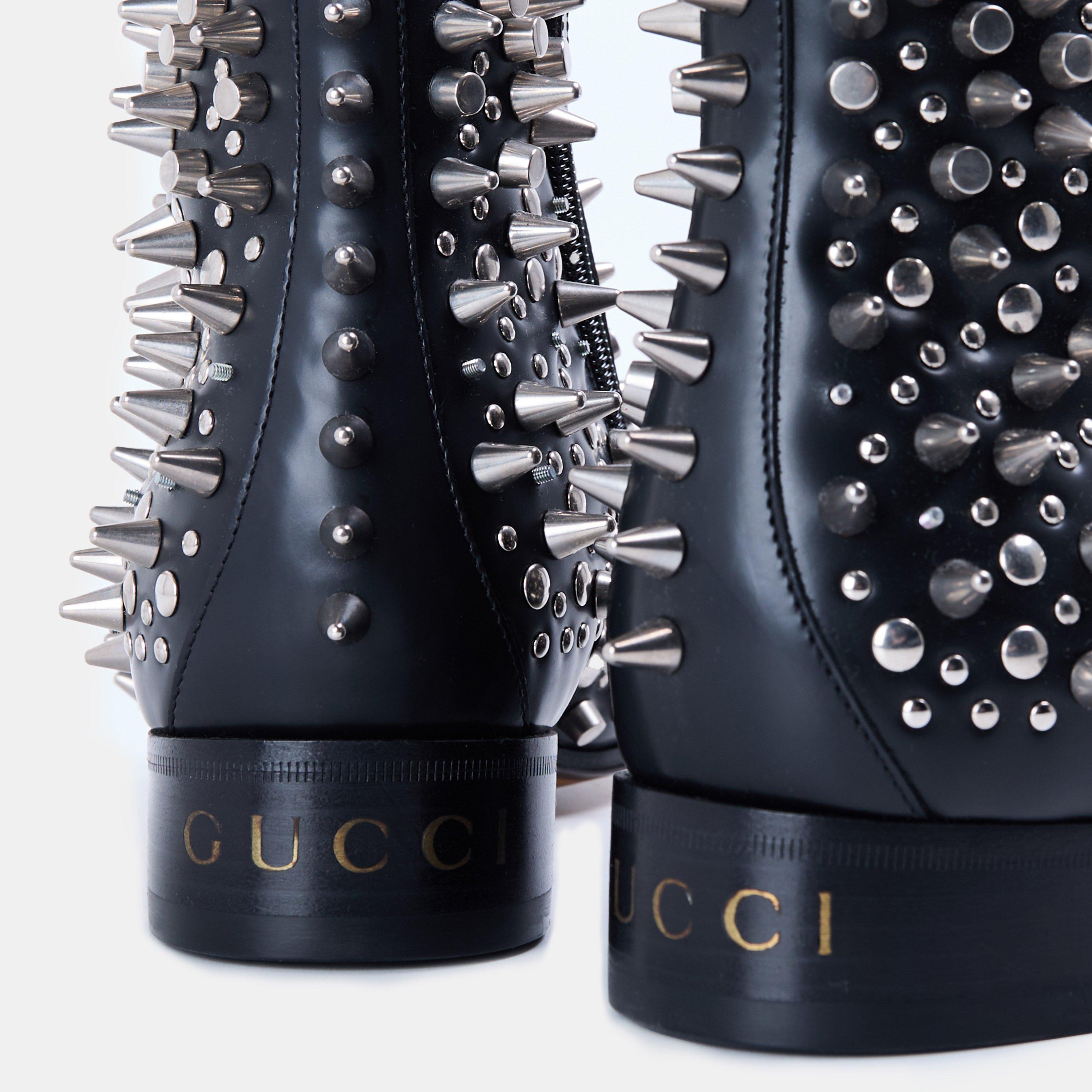 Black/Nero - Gucci - Kids' Knee High Boots - 3