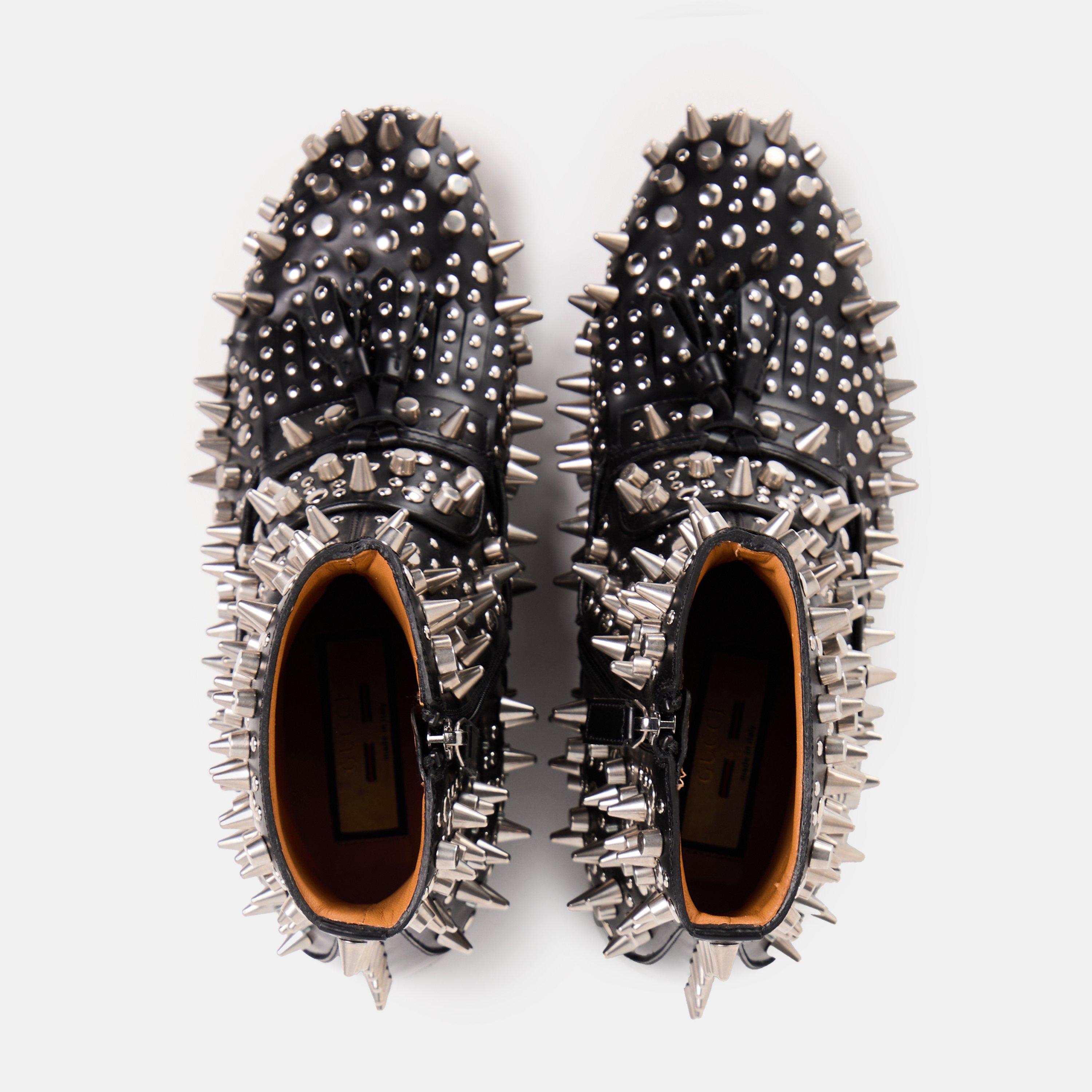 Black/Nero - Gucci - Kids' Knee High Boots - 4