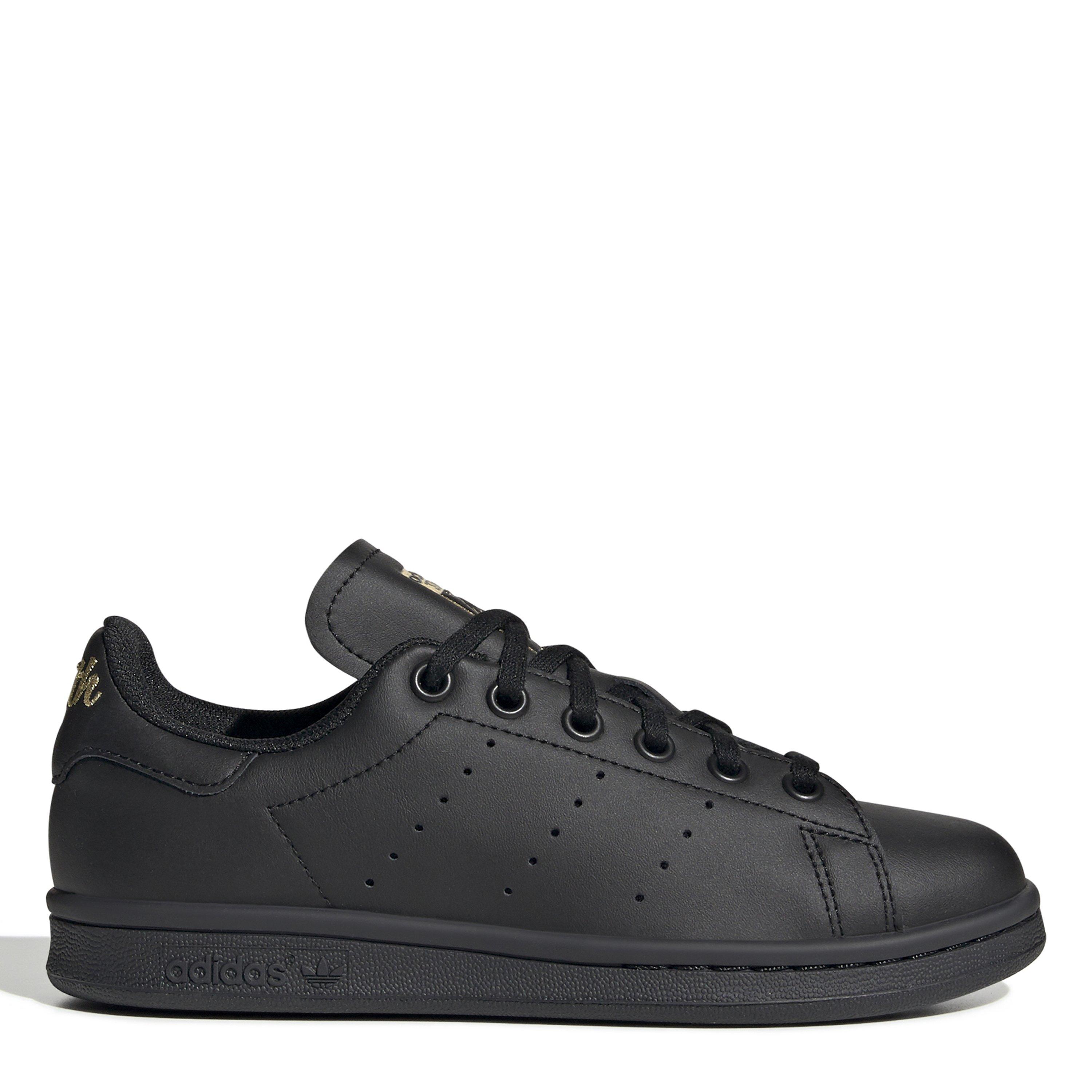 Blk/Gld - adidas Originals - Stan Smith Low Top Shoes - 1