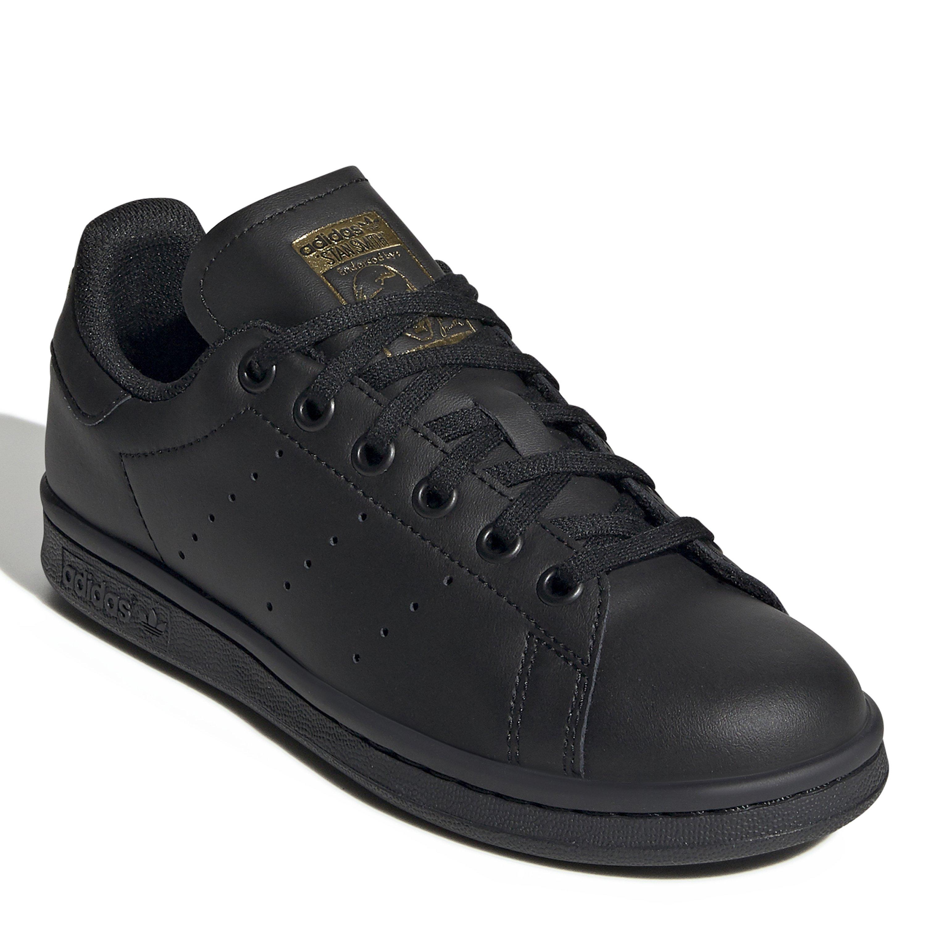 Blk/Gld - adidas Originals - Stan Smith Low Top Shoes - 3