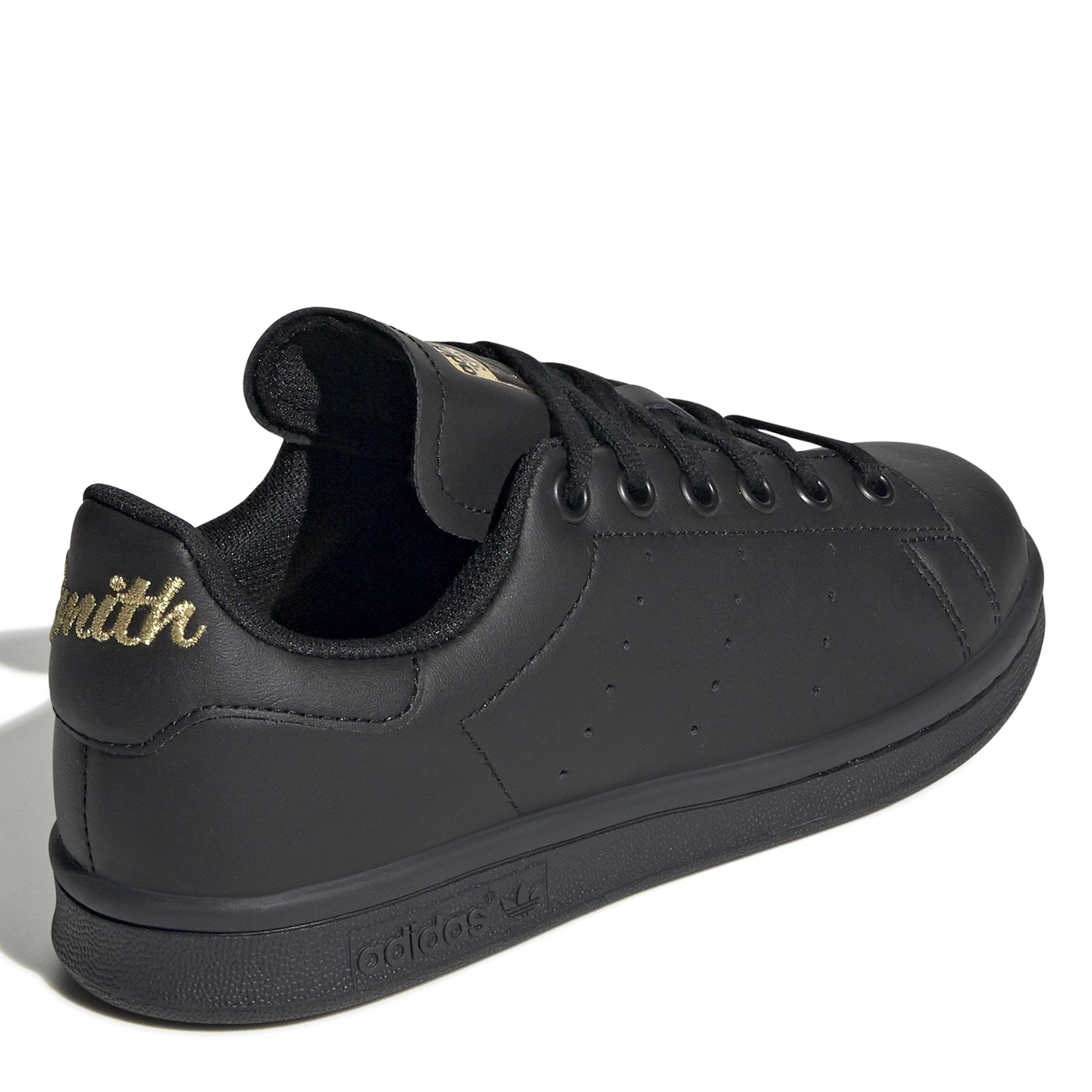 Blk/Gld - adidas Originals - Stan Smith Low Top Shoes - 4
