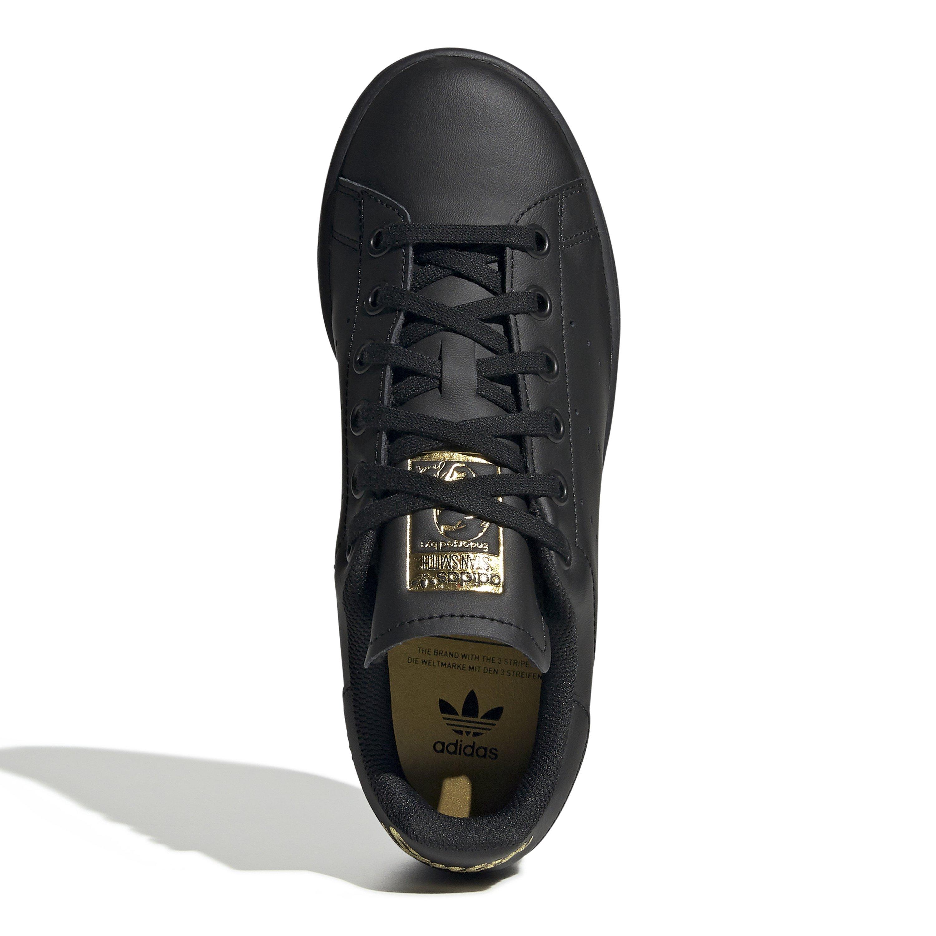 Blk/Gld - adidas Originals - Stan Smith Low Top Shoes - 5