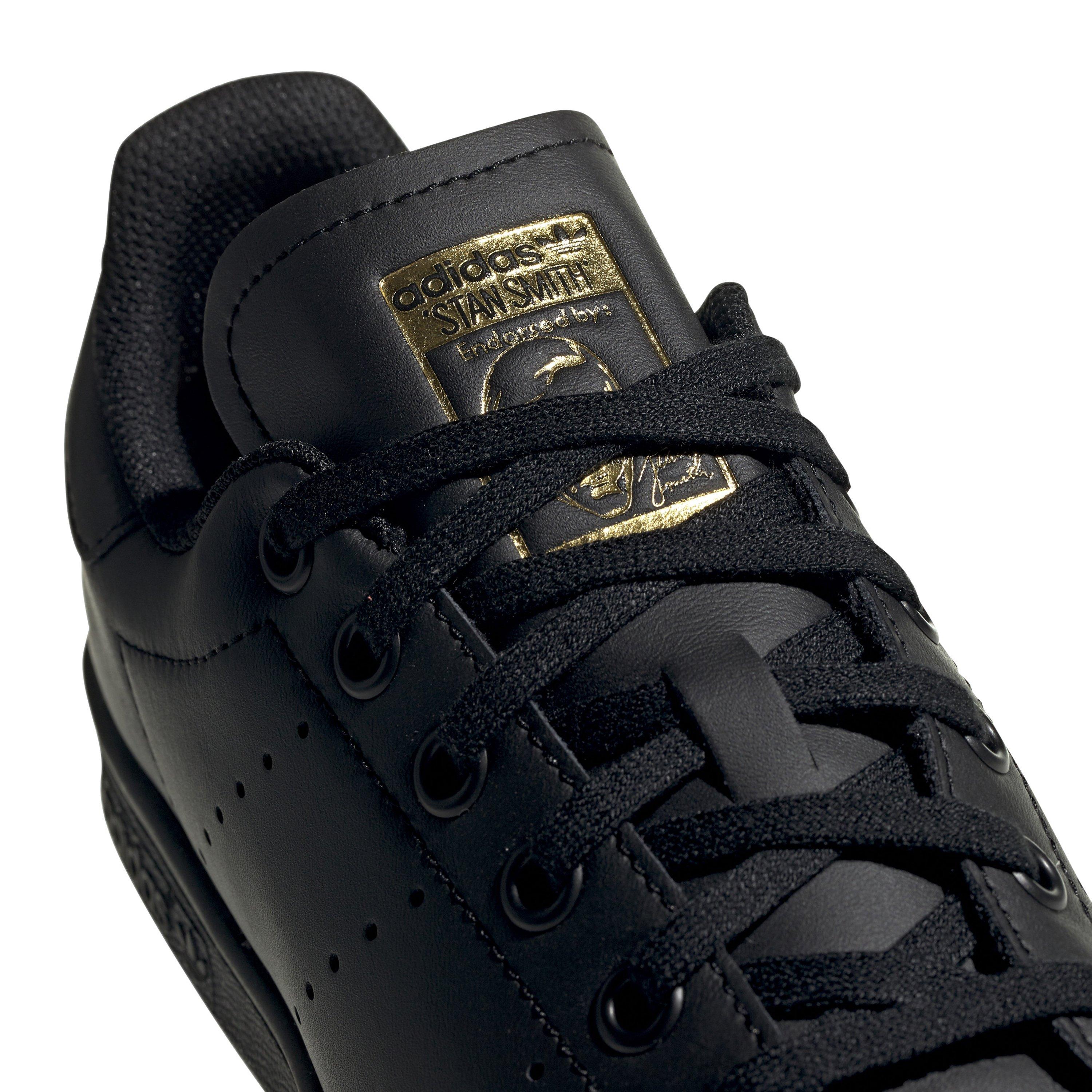 Blk/Gld - adidas Originals - Stan Smith Low Top Shoes - 9