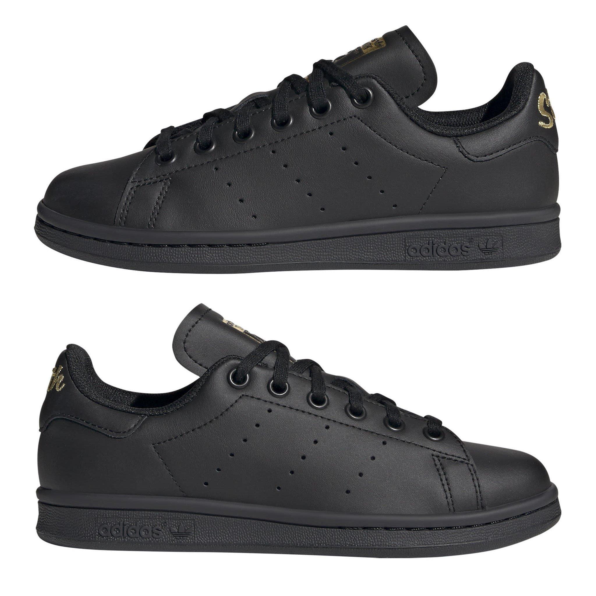 Blk/Gld - adidas Originals - Stan Smith Low Top Shoes - 10