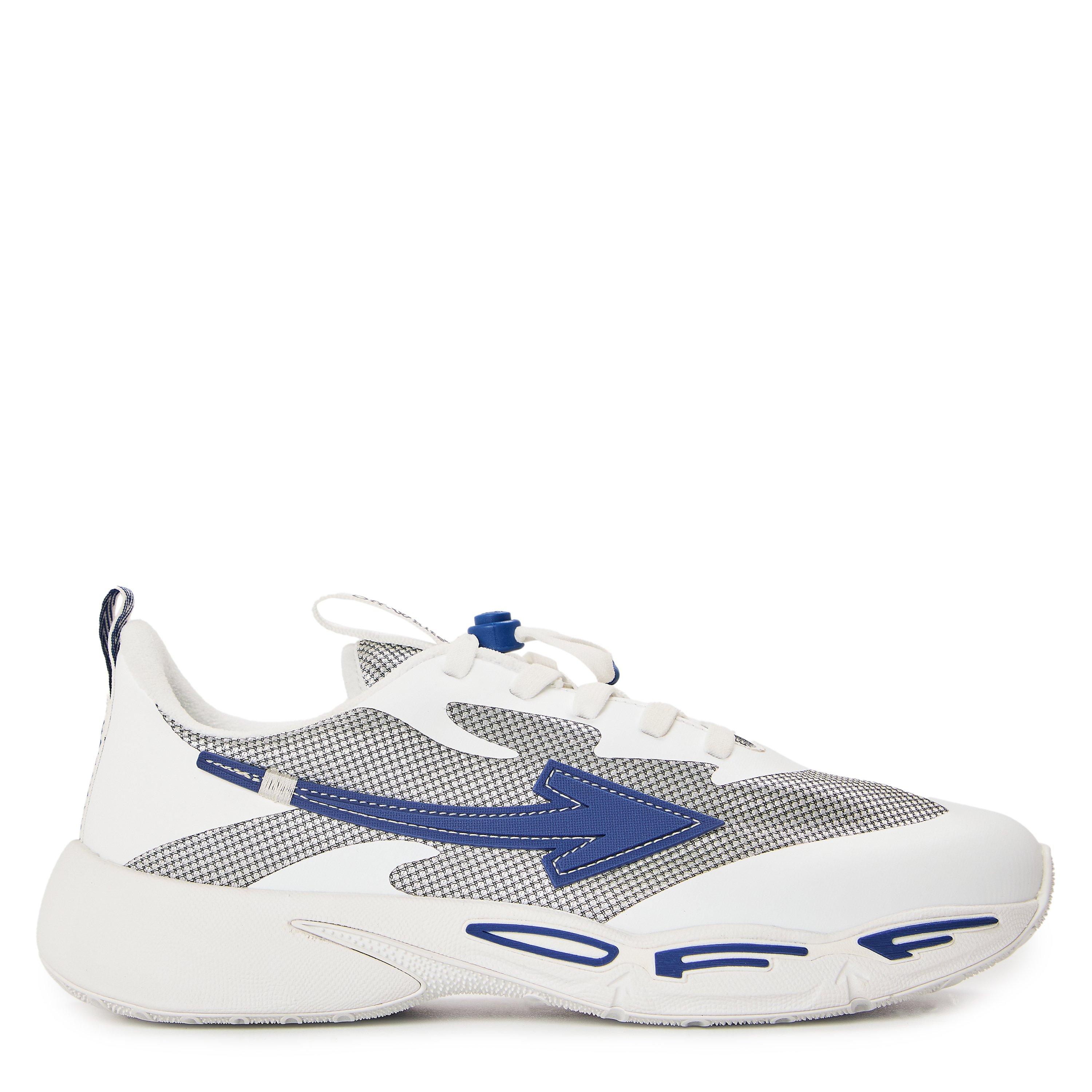 Off White  Kids Off Jumping Trnrs Jn61 - Wht Navy 0146 - 37(4.5)