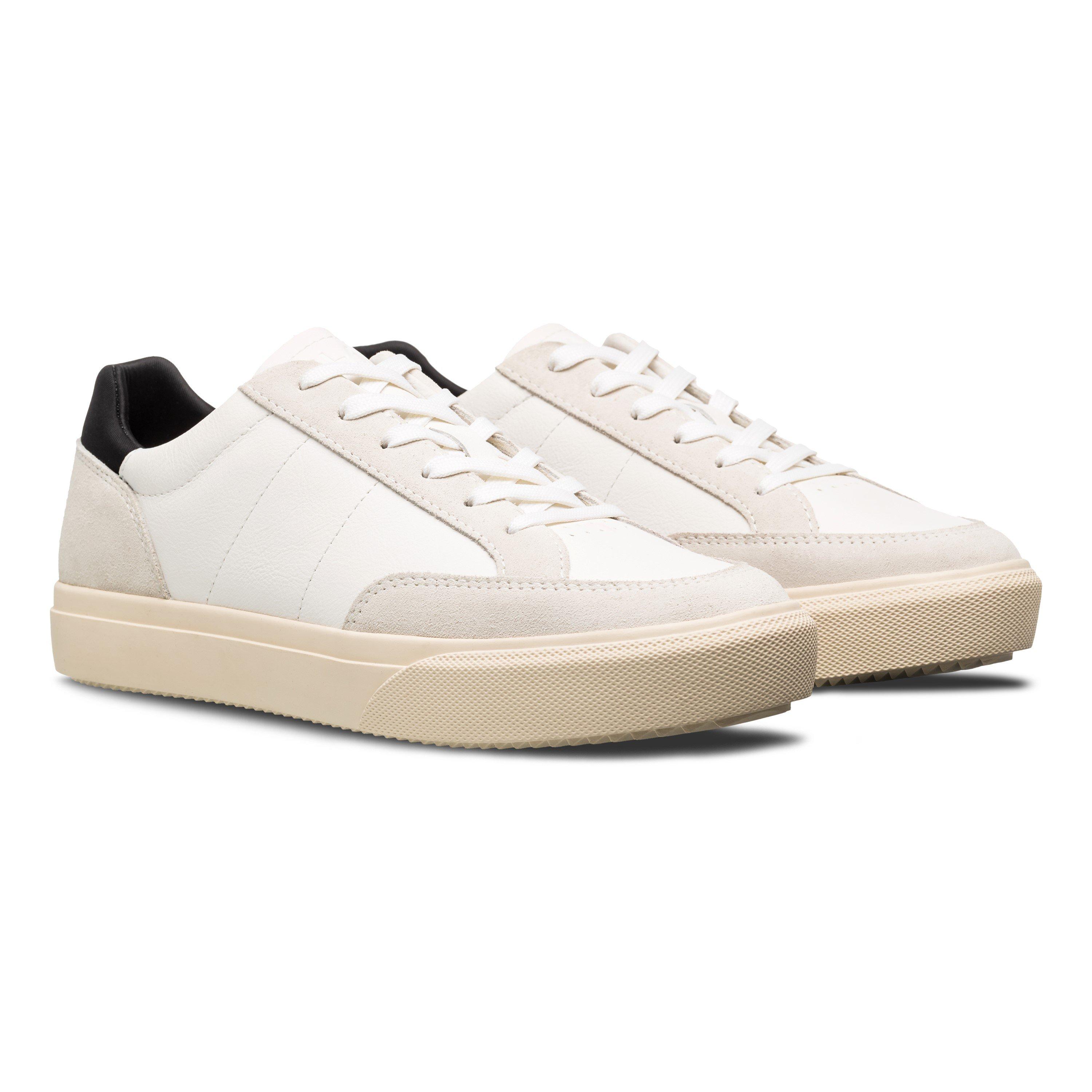 Wht/Lth/Blk - Clae - Kids' Low-Top Trainers - 2
