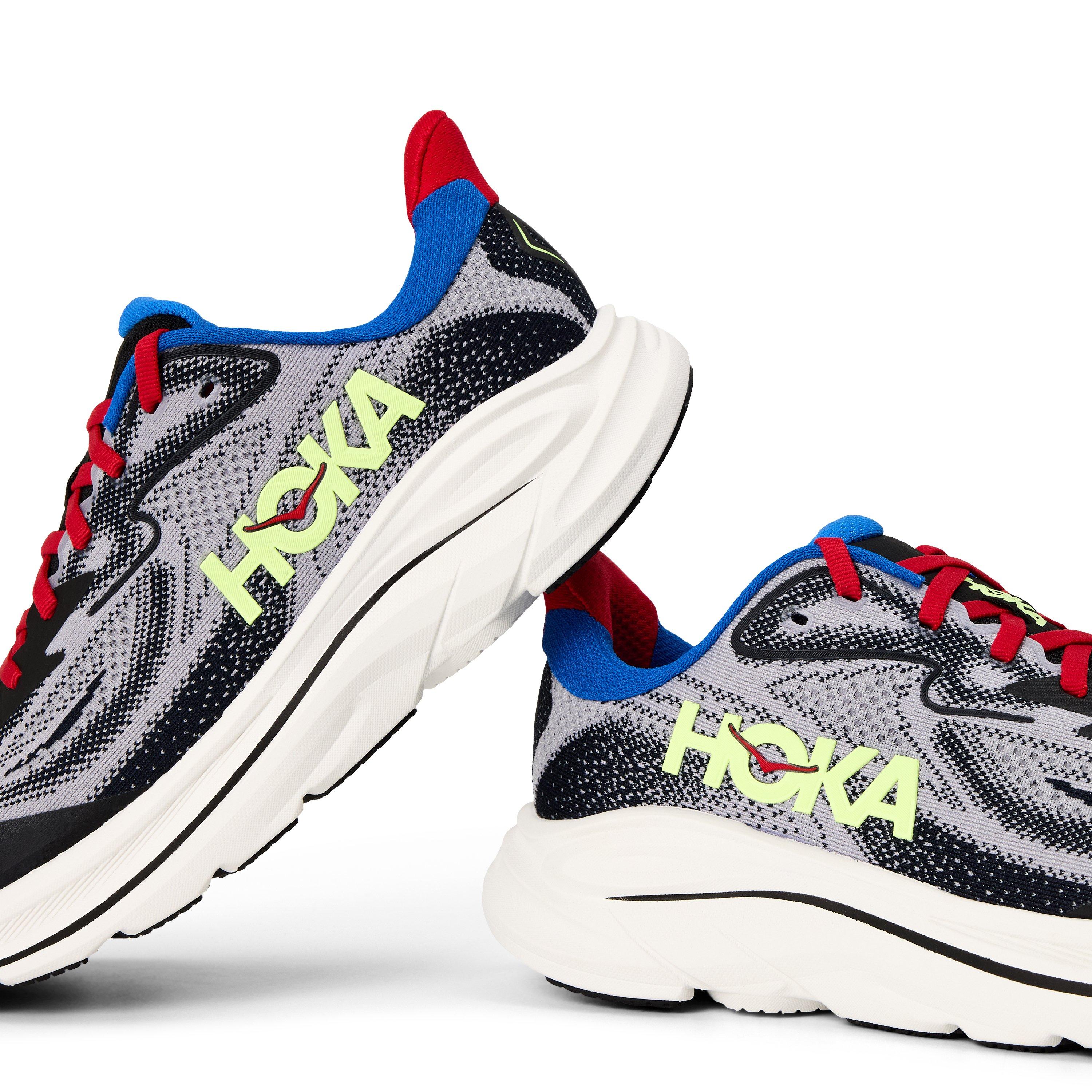 Foggy/Black - Hoka - Unisex Kids' Clifton Clifton Runners - 3