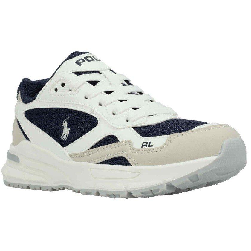 Polo Ralph Lauren  Kids' Trainers - White/Navy - Size 6 (39)