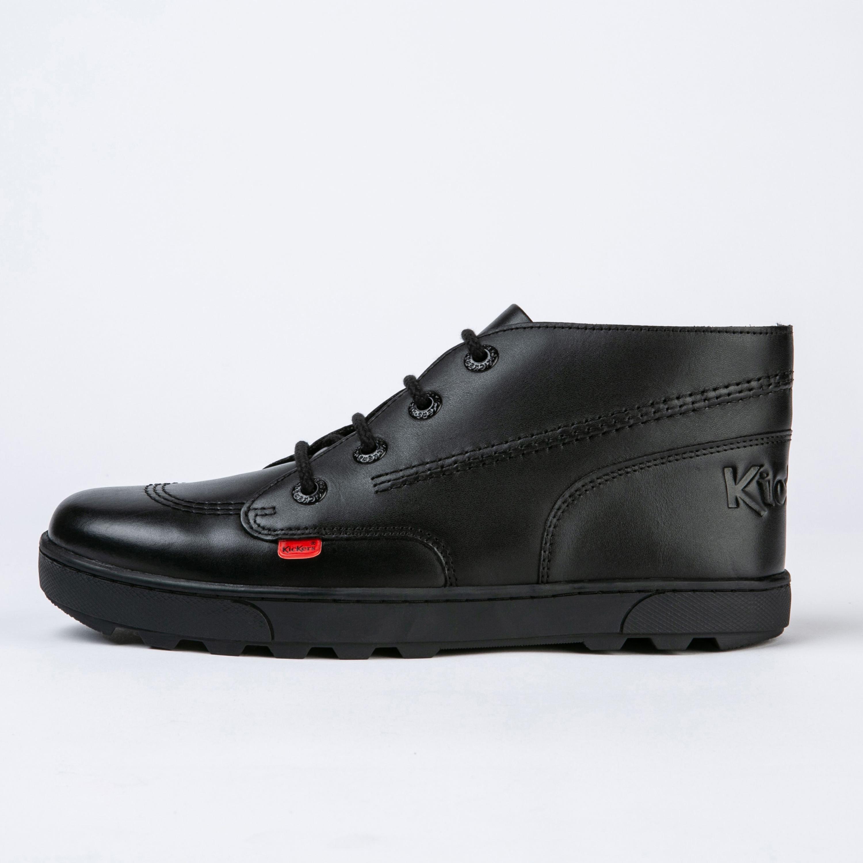 Black - Kickers - Disley Hi Junior Boots - 1