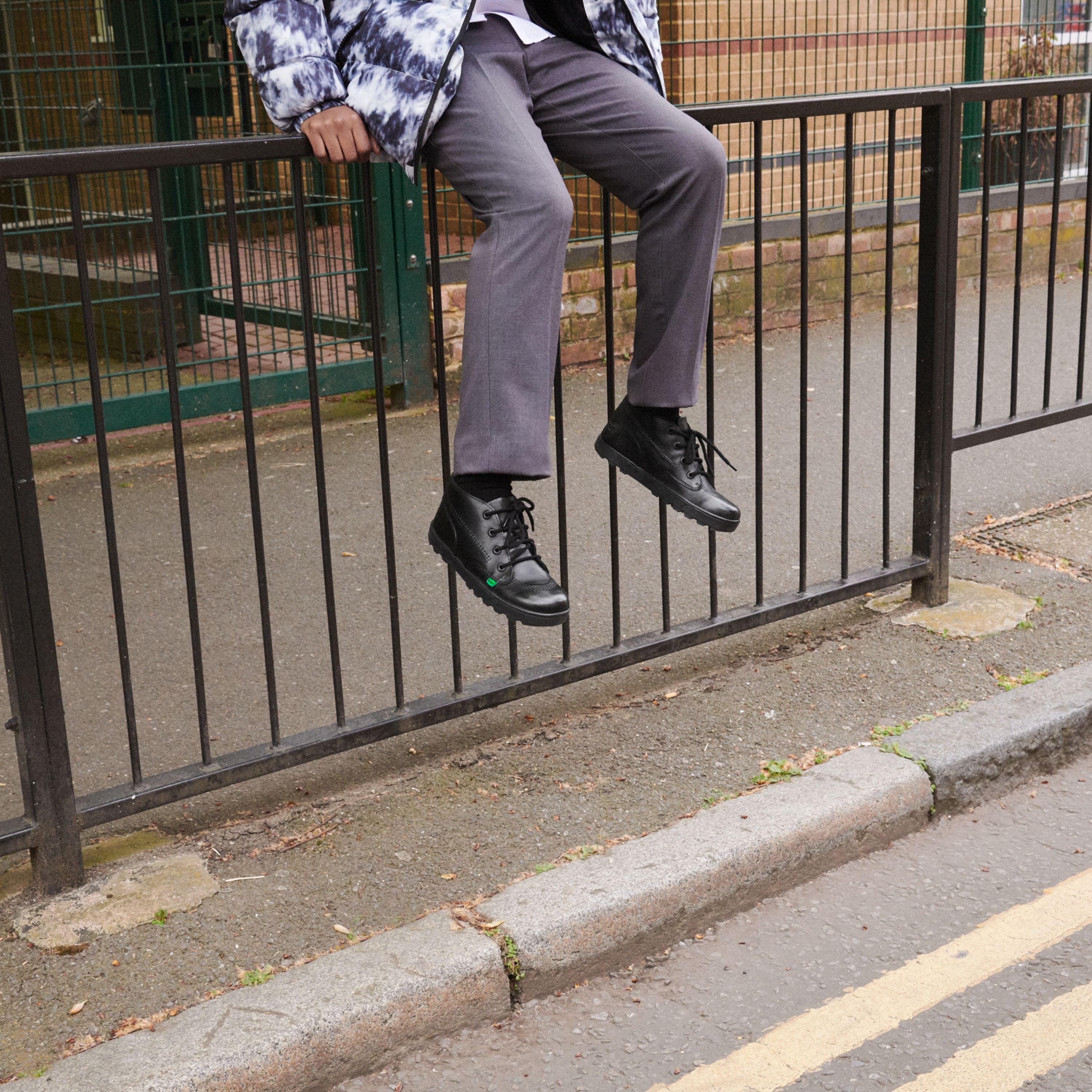 Negro - Kickers - Disley Hi Junior Boots - 4