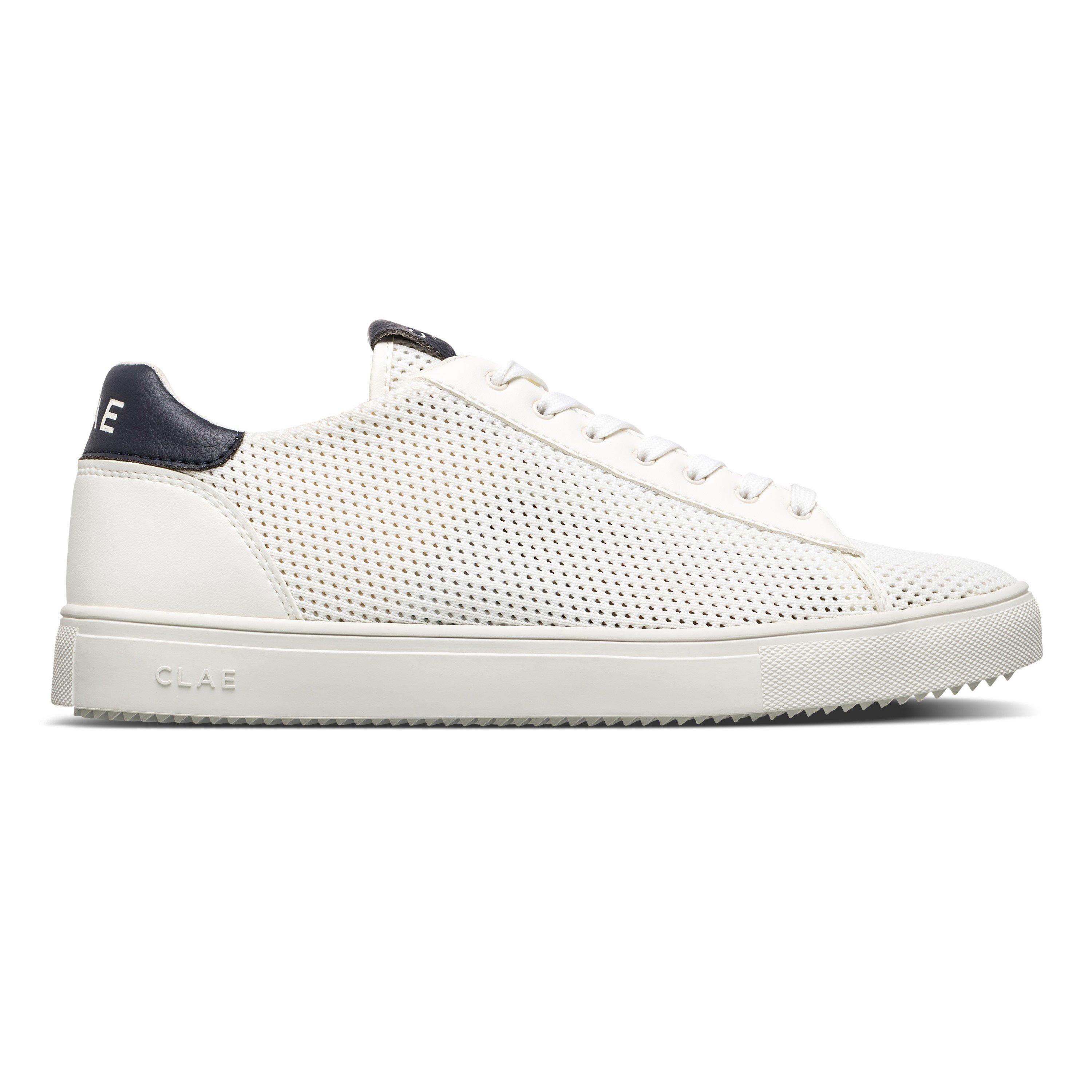 Wht/Navy/Cactus - Clae - Kids' Low-Top Trainers - 1