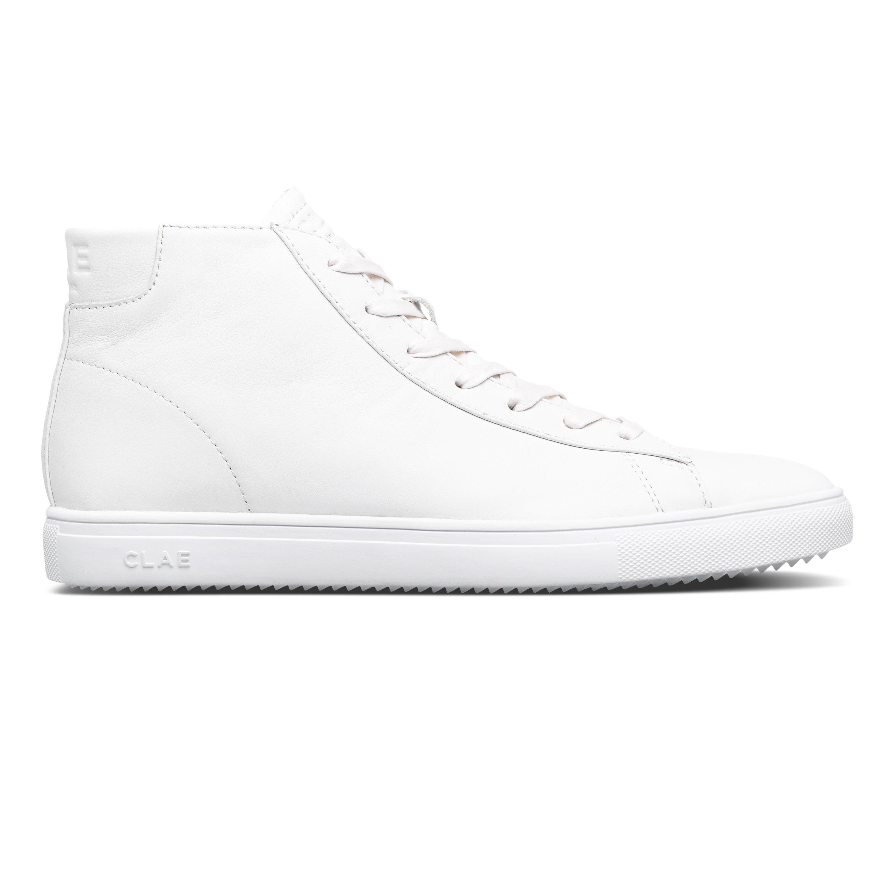 Triple Wht/Lth - Clae - Unisex Kids' Low-Top Trainers - 1
