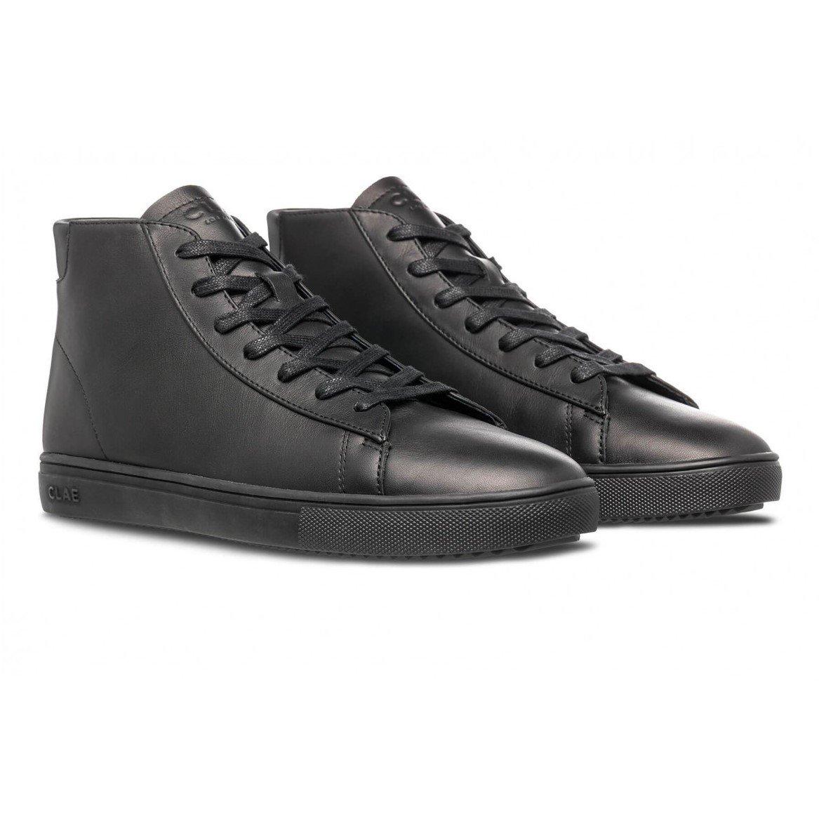 Triple Blk/Lth - Clae - Unisex Kids' Low-Top Trainers - 2