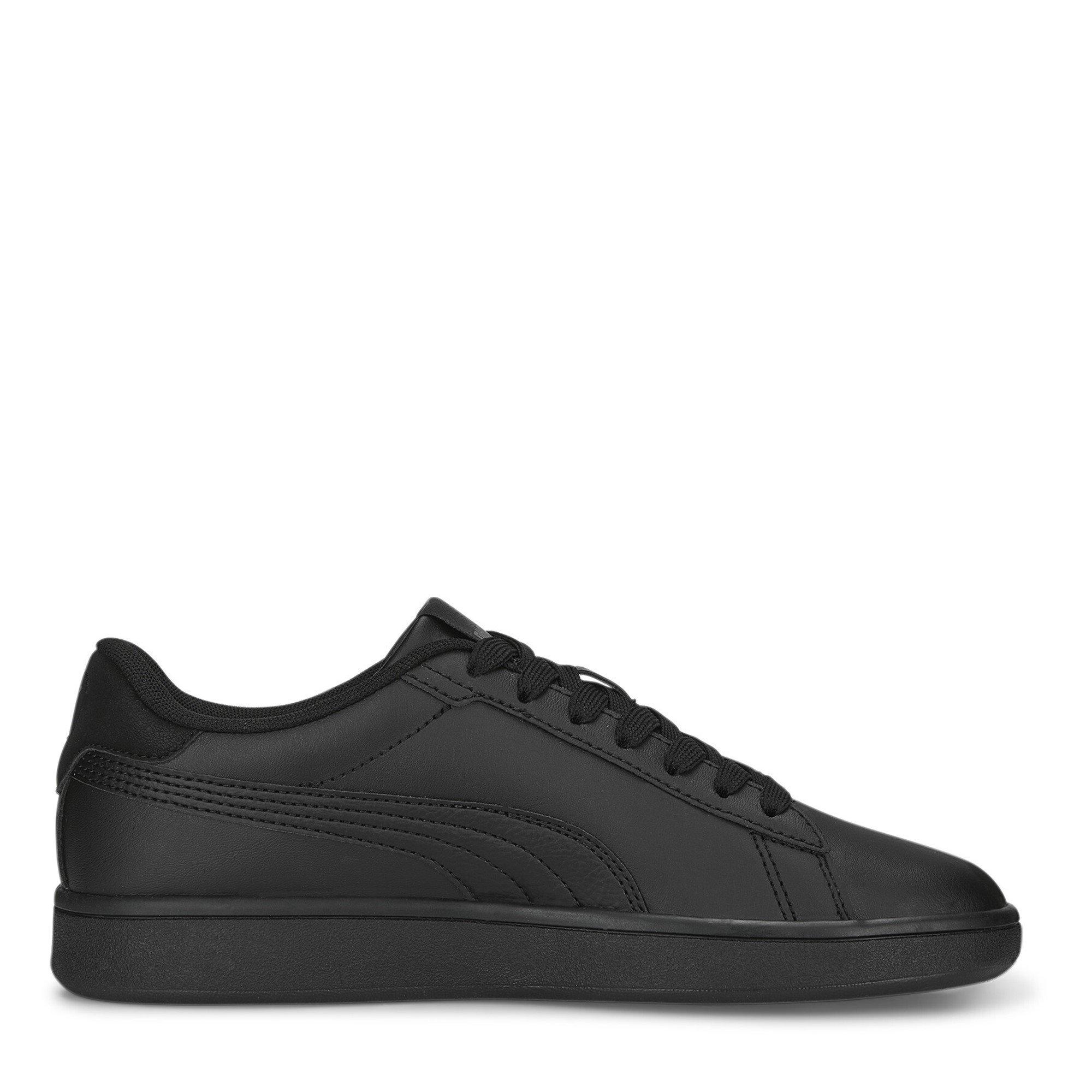 Nero/Nero - Puma - Smash Vulc Junior Boys Trainers - 4