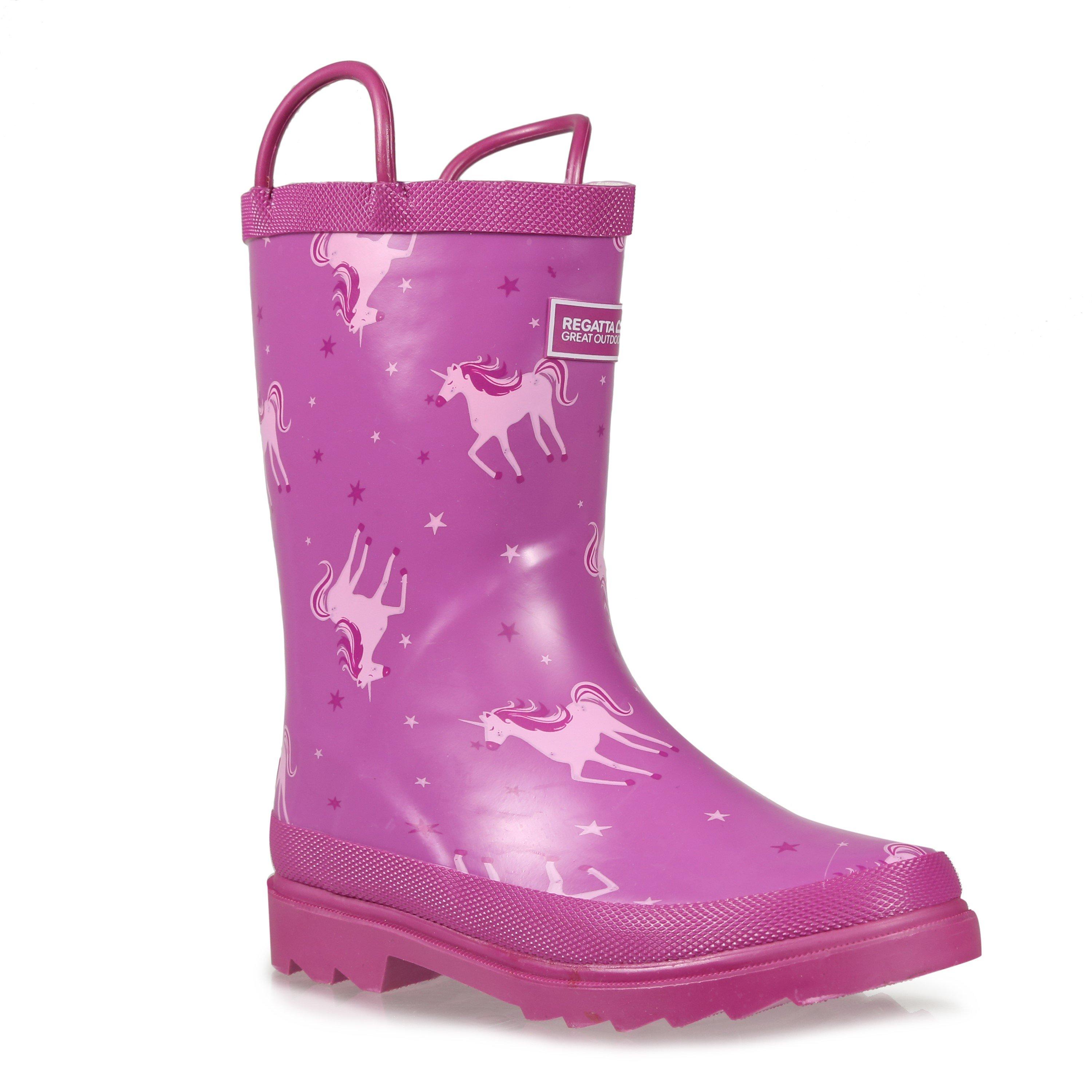 Regatta  Kids Kids' Minnow Jnr W Wellingtons - Unicorn/Rorc - EU36/UK3