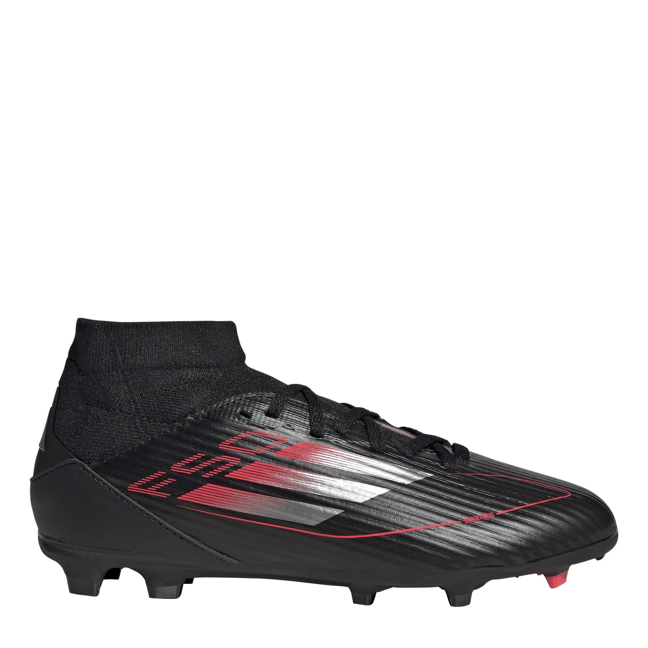 black/Iron met - adidas - Kids' F50 League Football Boots - 1