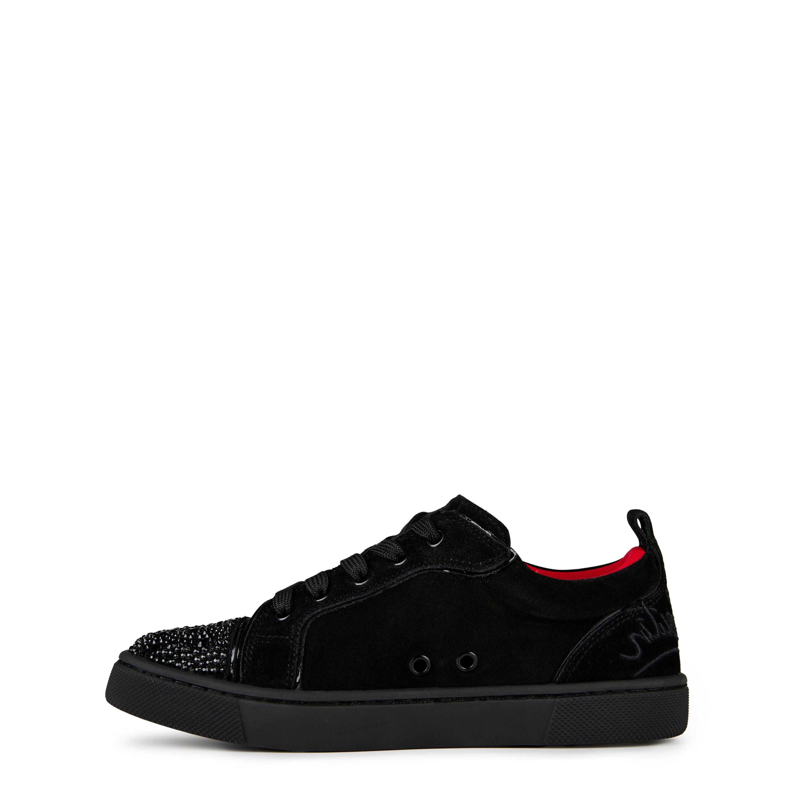Jet Black B125 - Christian Louboutin - Louis  Funnyto Sneakers Juniors - 2