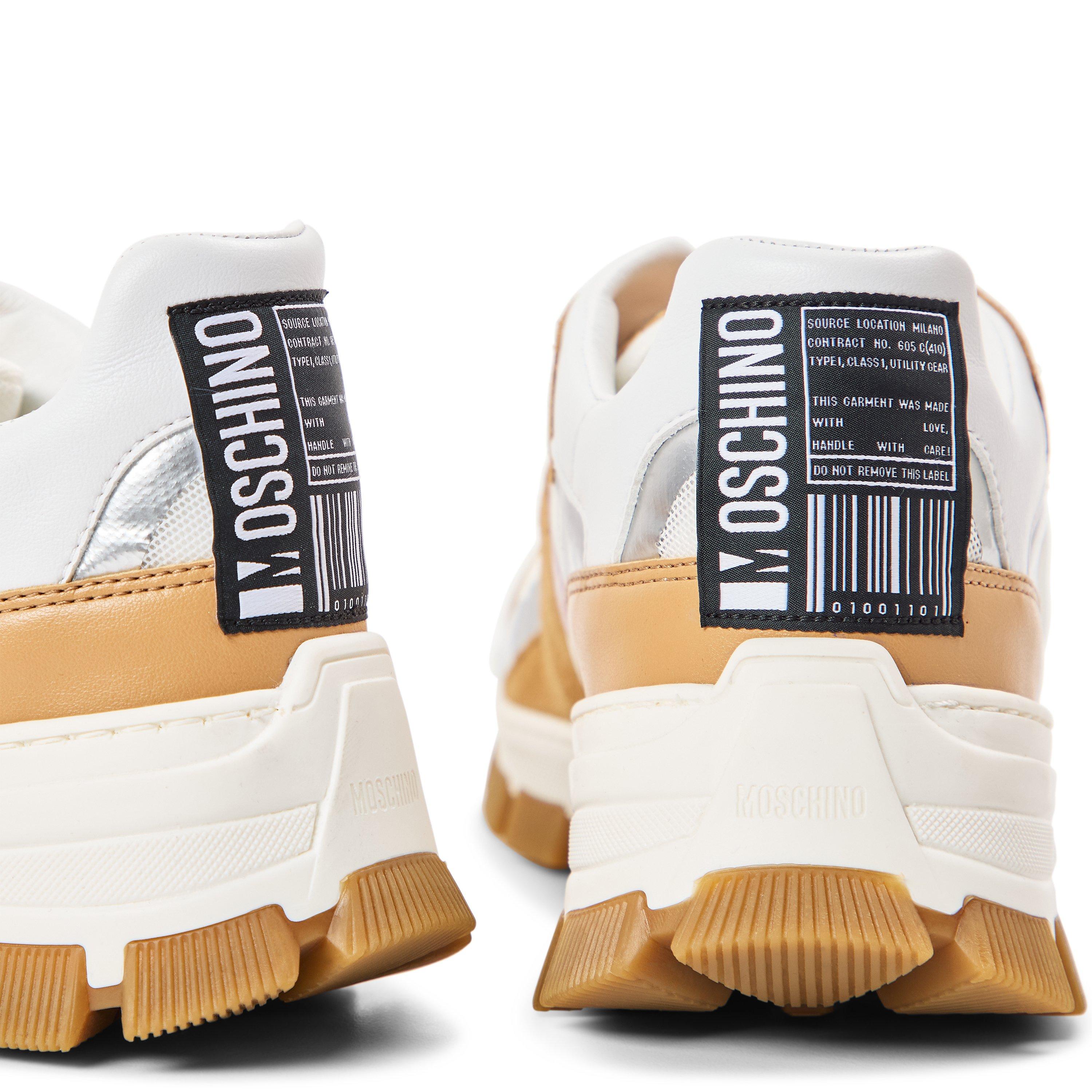 Beige - Moschino - Kids' Low-Top Trainers - 3