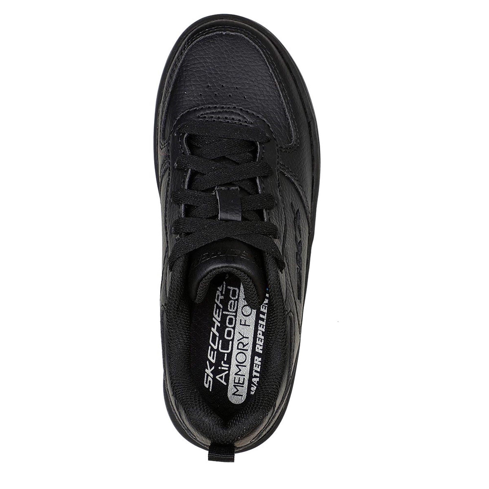 Black - Skechers - Sport Court 92 Junior Trainers - 5