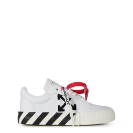 Off White Juniors Vulcanized Lace-Up Trainers