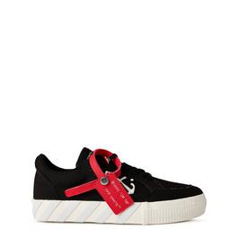 Off White Juniors Vulcanized Lace-Up Trainers