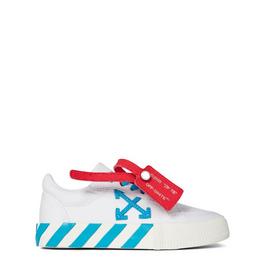 Off White Juniors Vulcanized Lace-Up Trainers