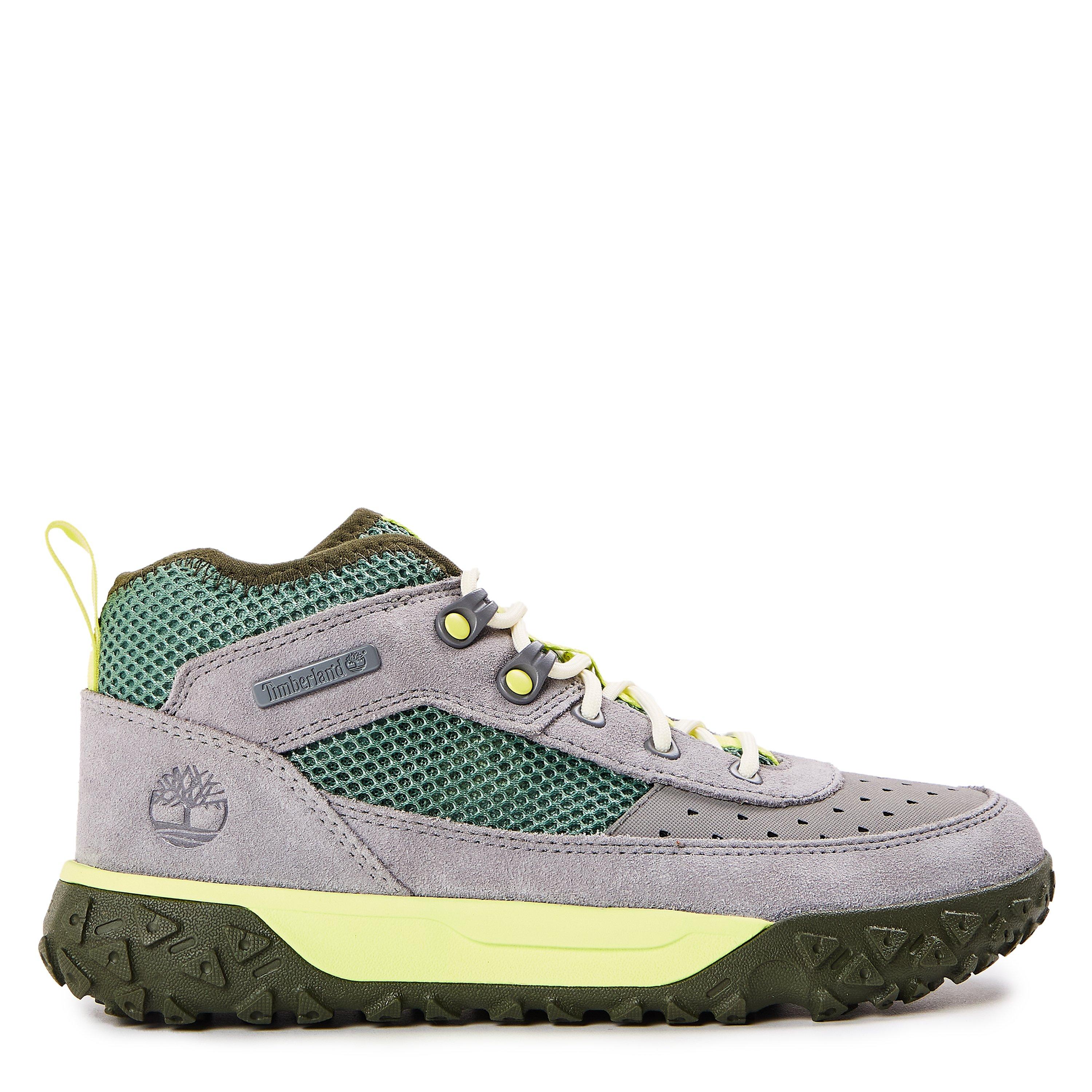 Med Grey Suede - Timberland - Unisex Kids' Mid Lc Sneaker Low-Top Trainers - 1