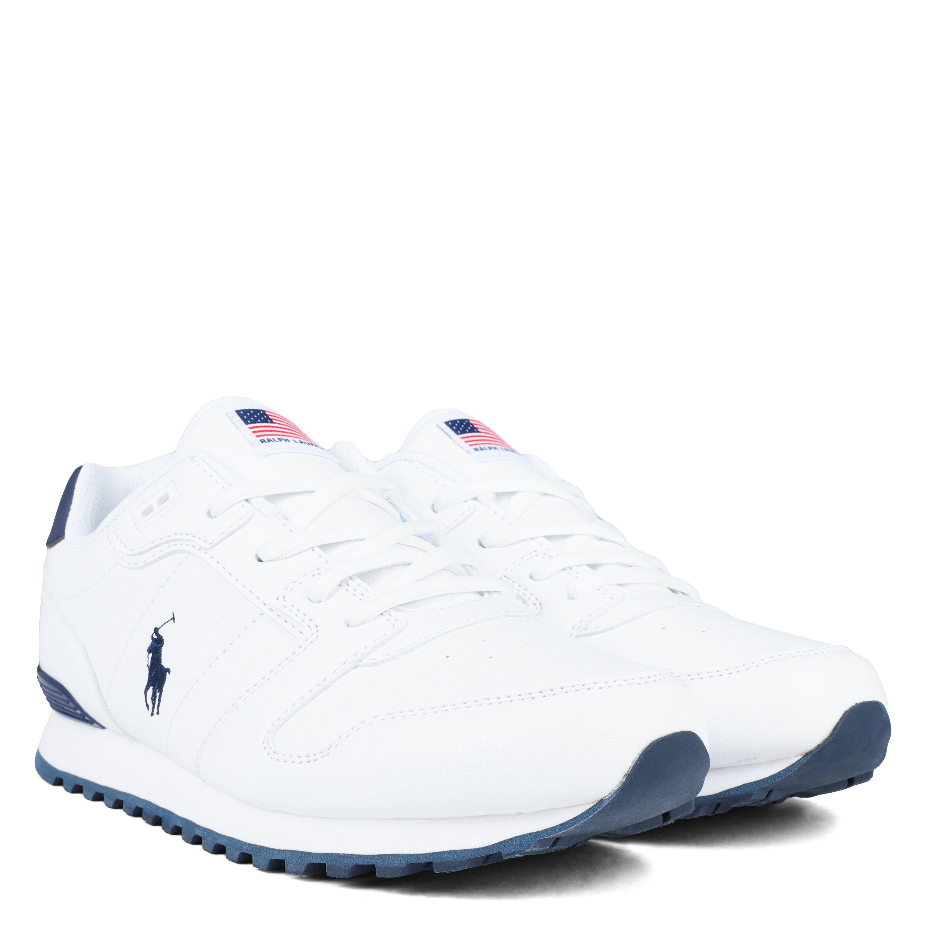White/Navy - Polo Ralph Lauren - Classic Sneakers - 3