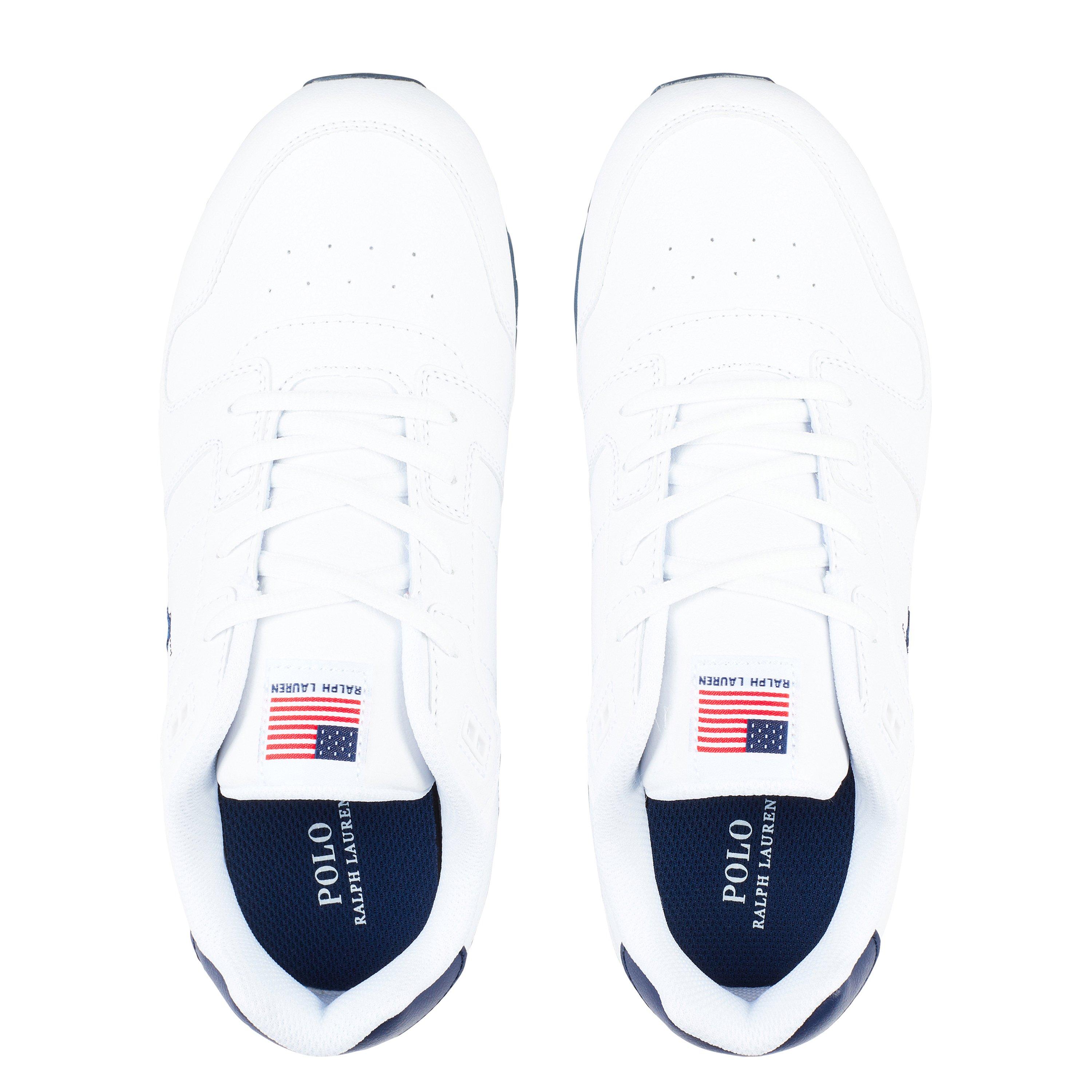 White/Navy - Polo Ralph Lauren - Classic Sneakers - 5