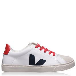 Veja Unisex Juniors Esplar Leather Trainers