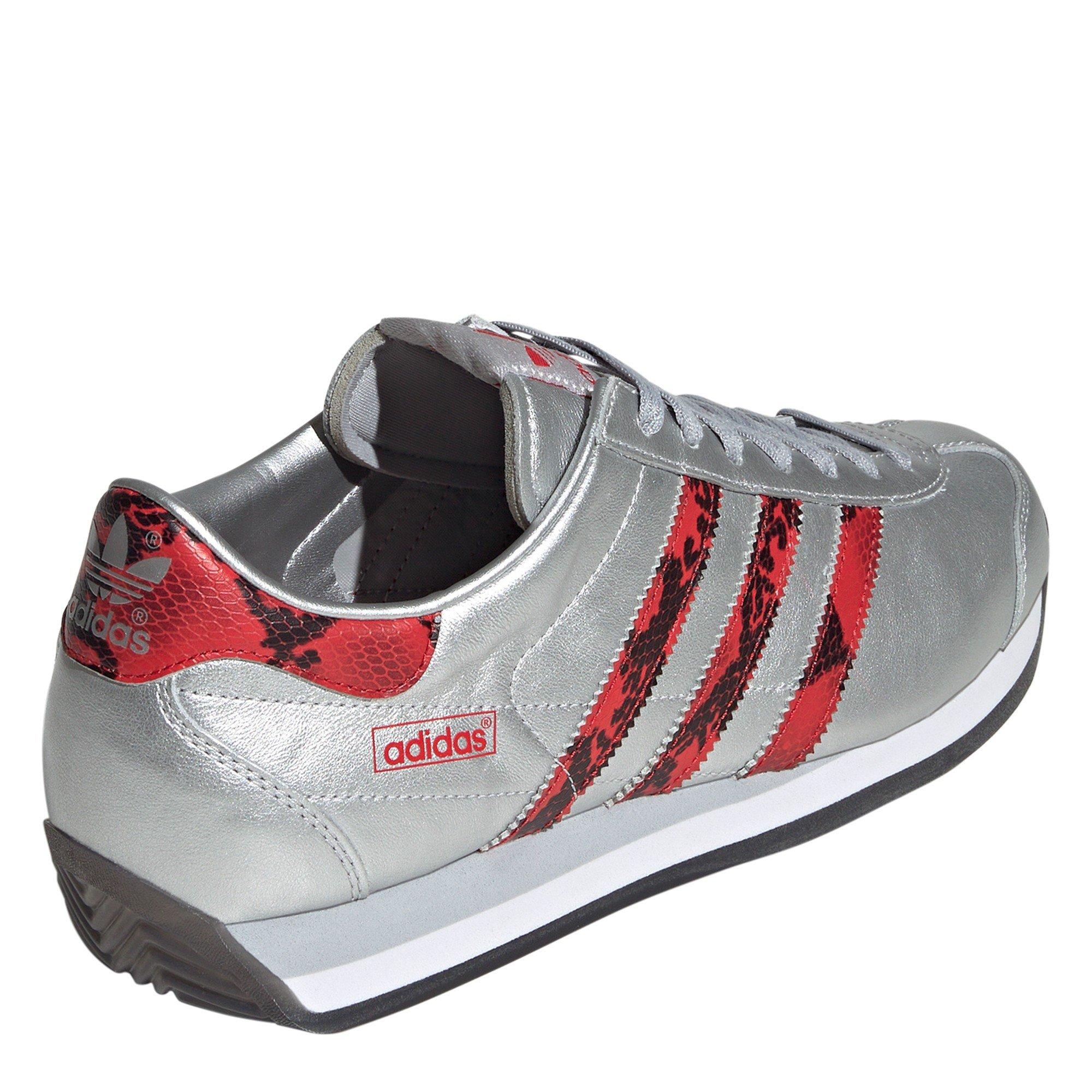 Silver Met - adidas Originals - Kids' Country Japan Low-Top Trainers - 4