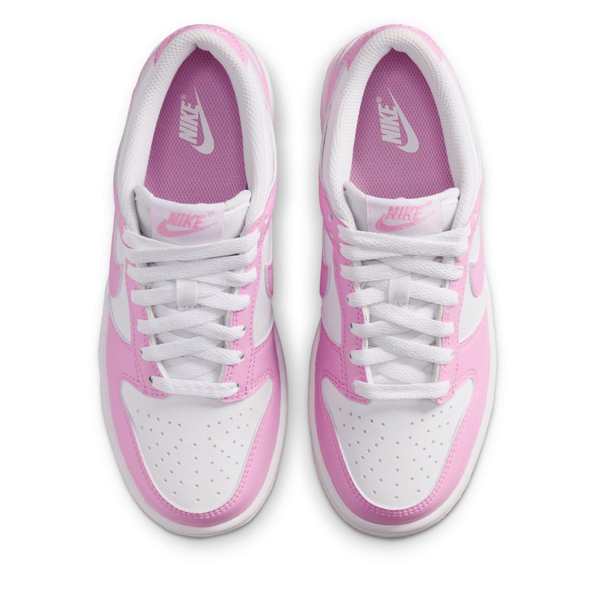 Pink/White - Nike - Nike Dunk Low Jn00 - 5