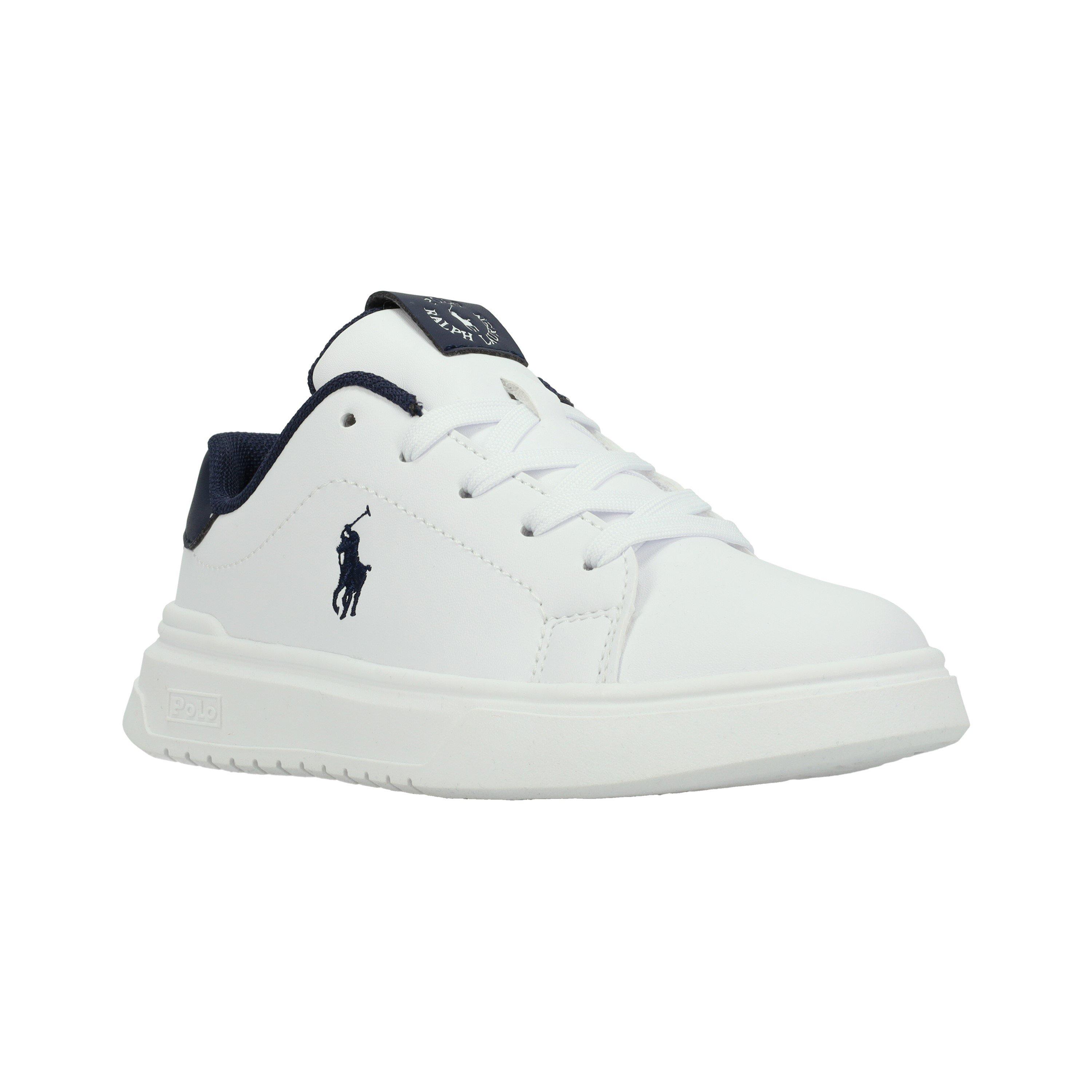 White/Navy - Polo Ralph Lauren - Polo Heritage Court Jn64
