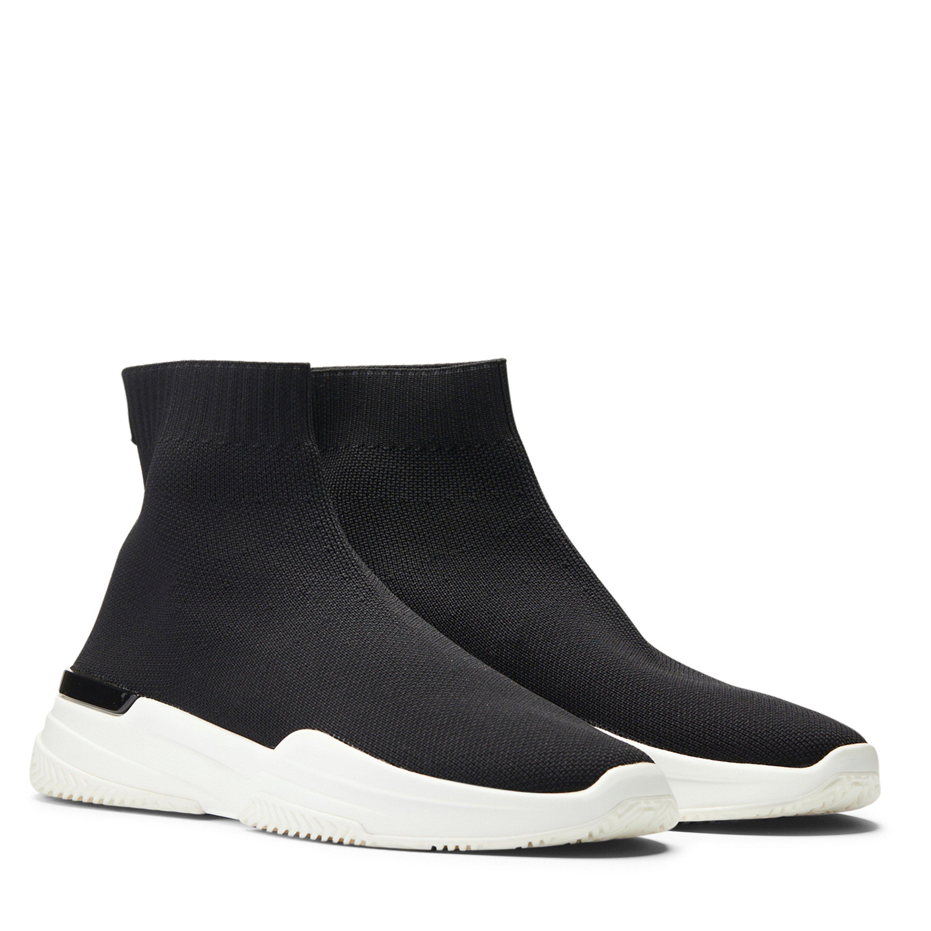 Black - Mallet - Sock Runner Sneakers - 2