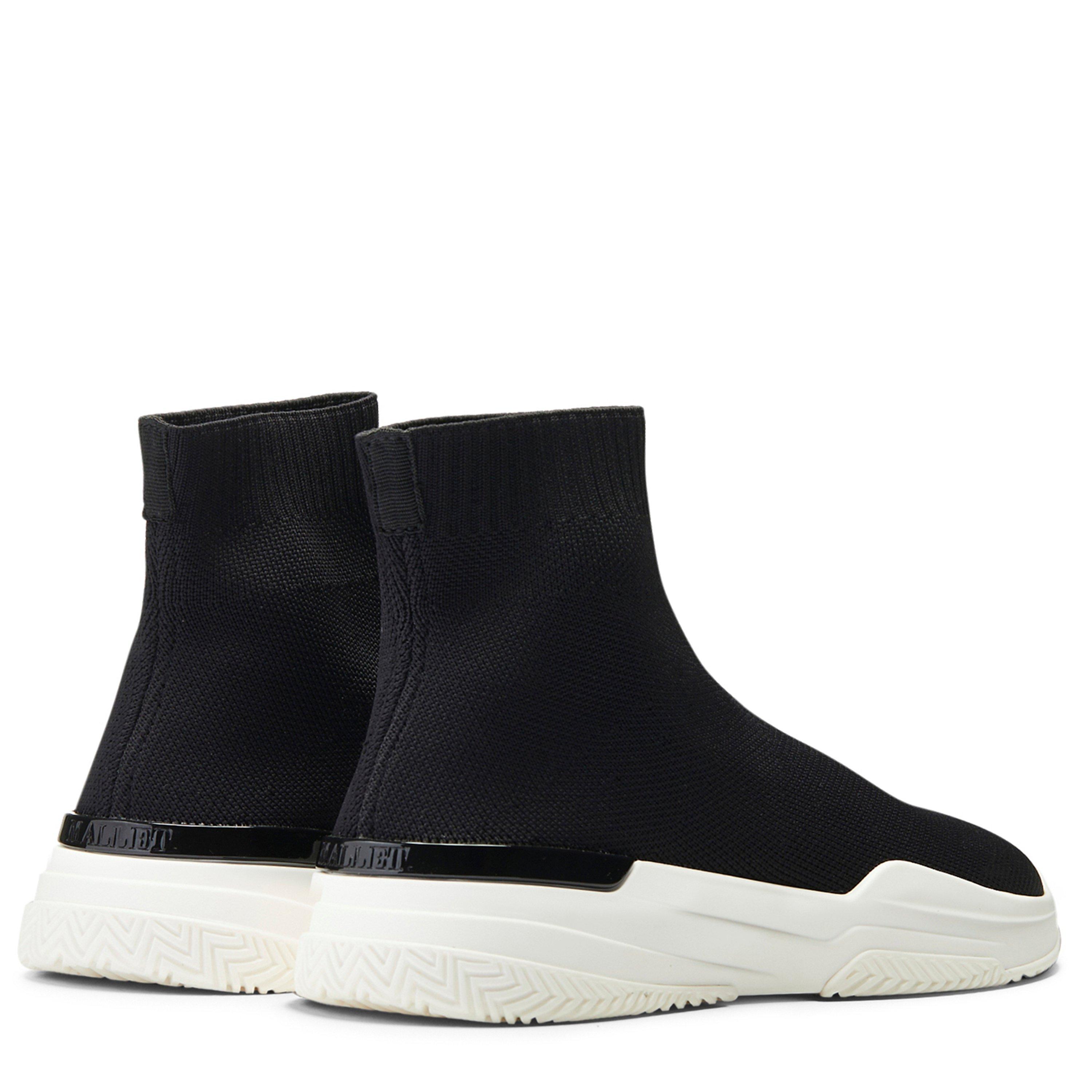 Black - Mallet - Sock Runner Sneakers - 3