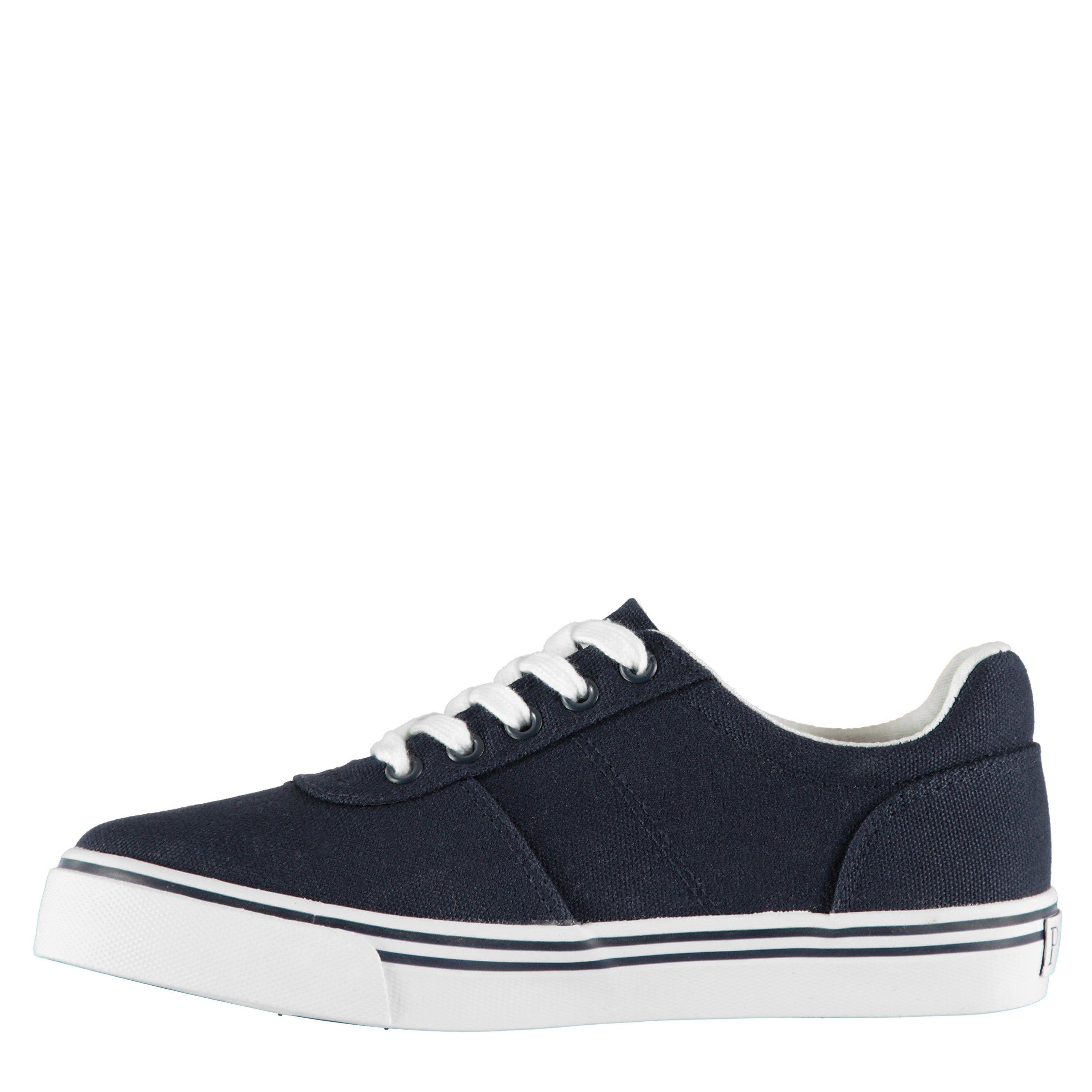 Navy/WhitePP - Polo Ralph Lauren - Polo Hanford Canvas Trainers - 4