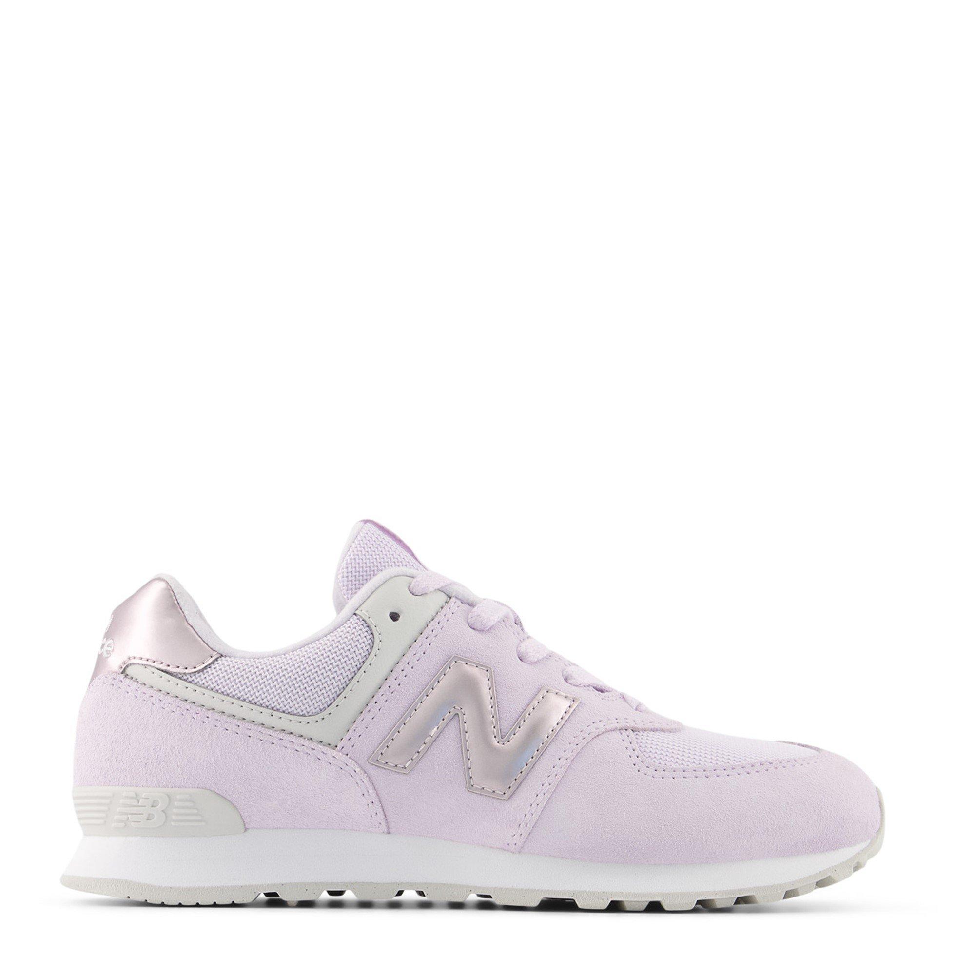 New Balance Boys Nb 574 Junior - Taro/Pink Salt - 6 (39)
